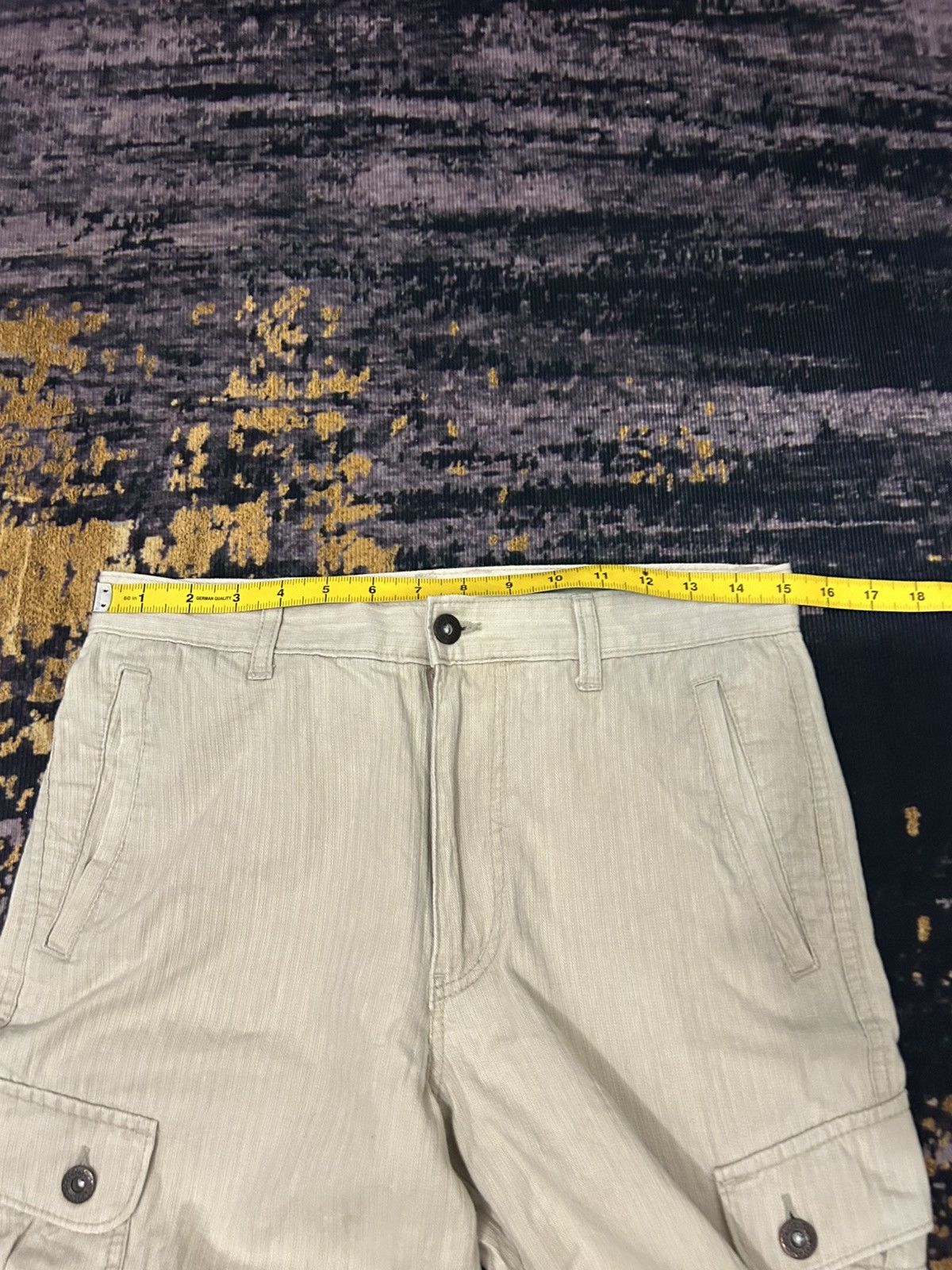Takeo Kikuchi Vintage Takeo Kikuchi Herringbone Cargo Pants Size US 30 / EU 46 - 14 Thumbnail