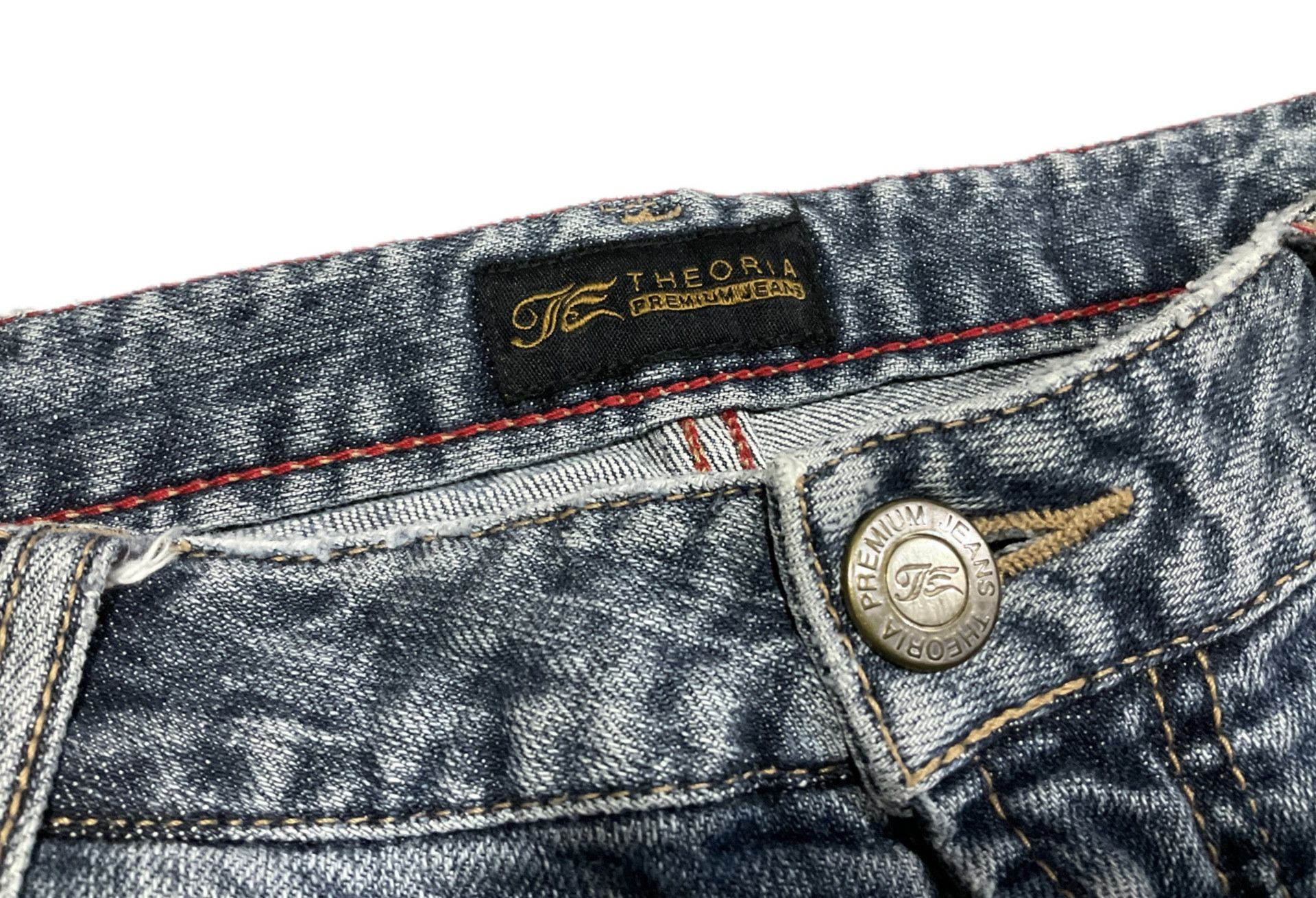 Hysteric Glamour × If Six Was Nine × Le Grande Bleu (L.G.B.) 🔥Sick Y2K Theoria Flare Denim LGB Style Size US 32 / EU 48 - 8 Thumbnail