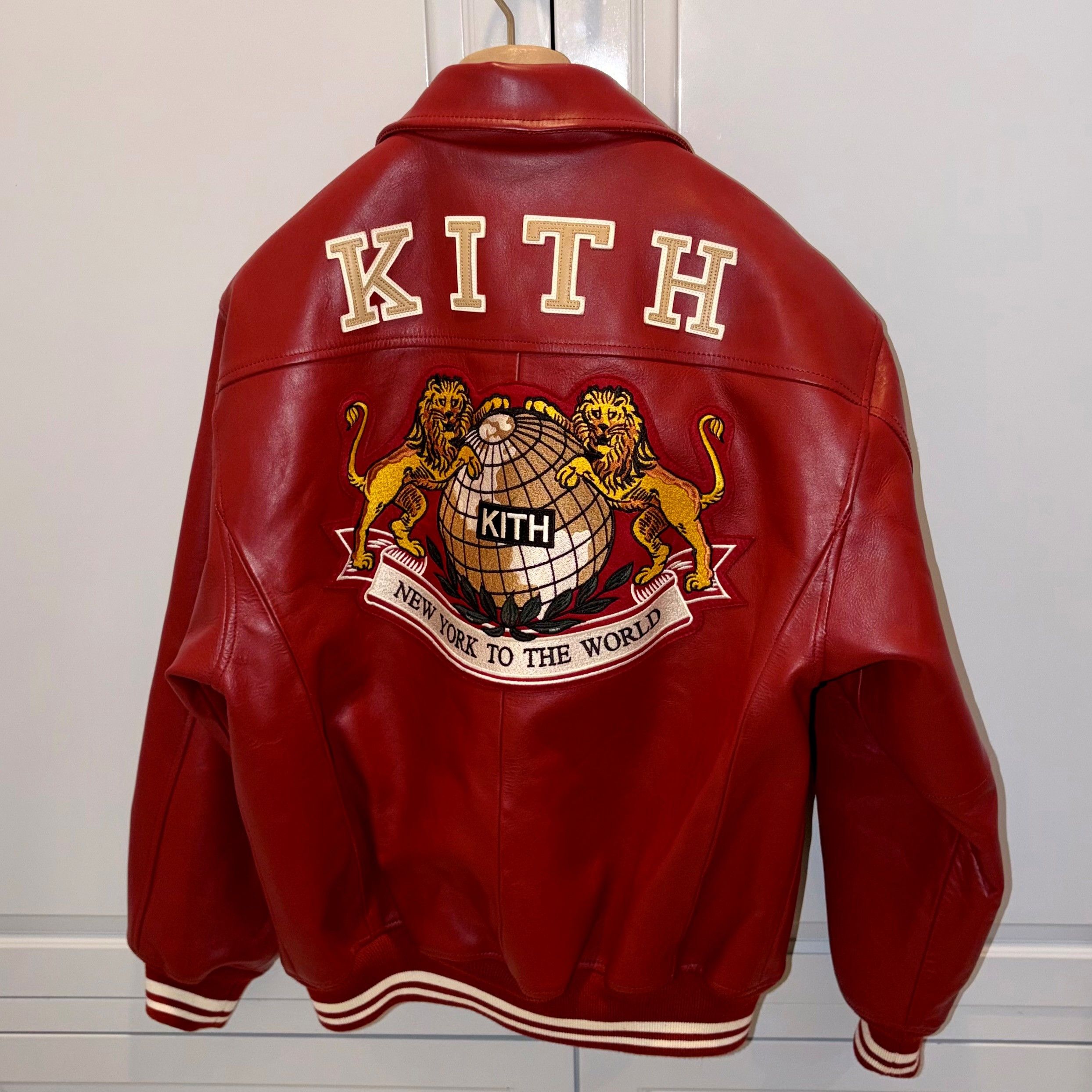 Kith Kith Leather Coaches Jacket Allure Men's Size US M / EU 48-50 / 2 - 2 Thumbnail