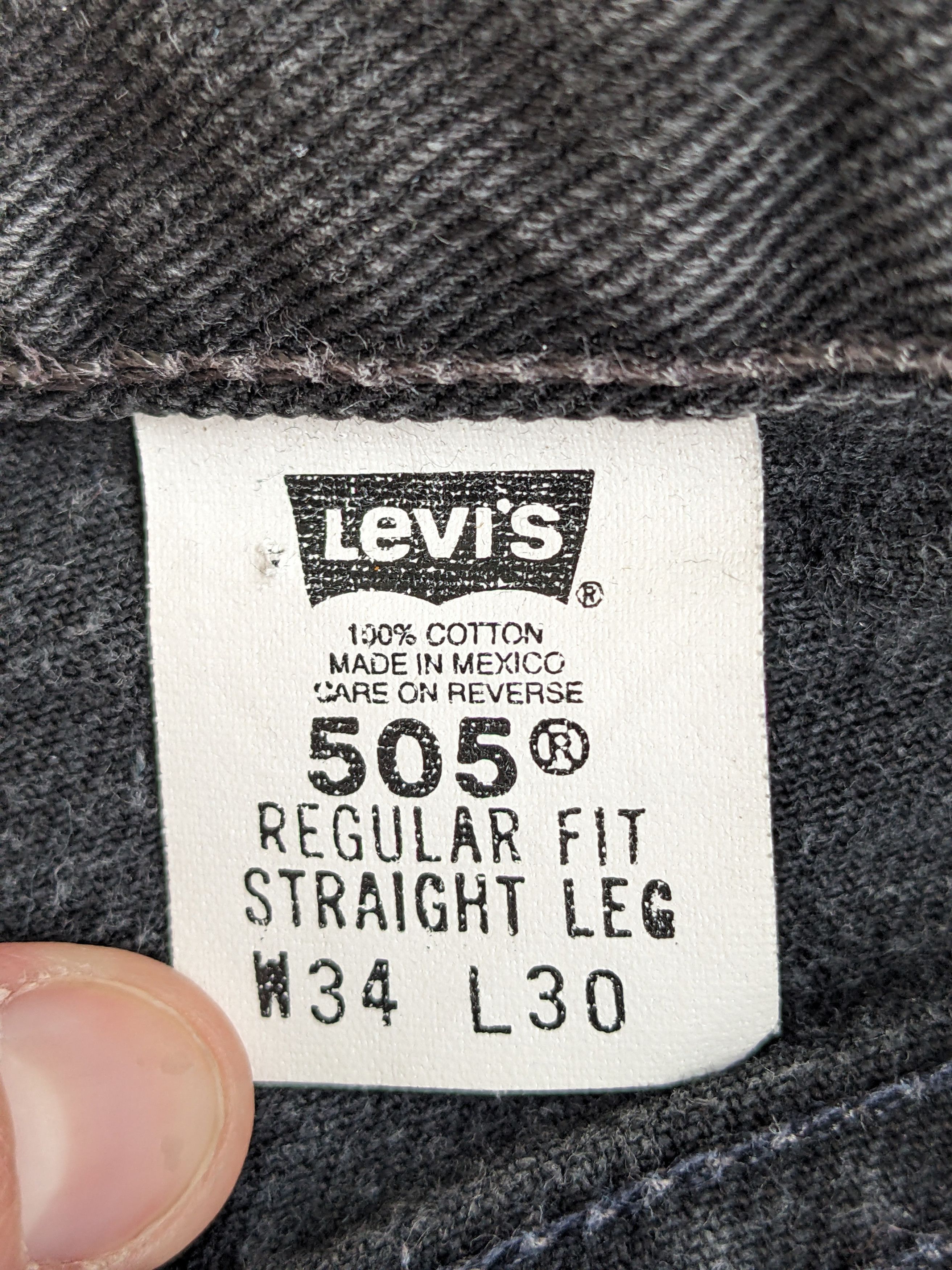 Levi's × Vintage Vintage Y2K Levi's 505 Size US 33 - 4 Thumbnail