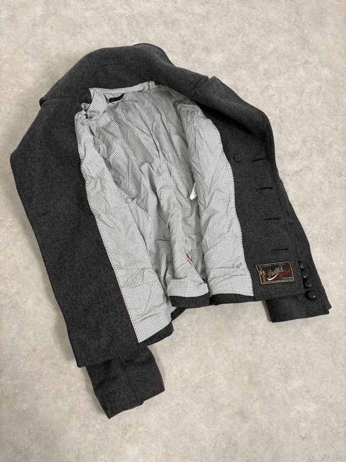 Dsquared2 AW2009 Dsquared2 Grey Wool Buttoned Officer Jacket Size M / US 6-8 / IT 42-44 - 8 Thumbnail