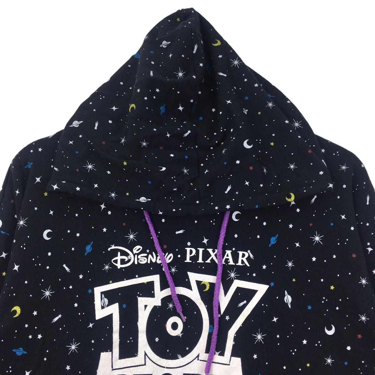 Vintage Vtg DISNEY TOY STORY Pixar Cartoon Movie Hoodie Pullover Size M / US 6-8 / IT 42-44 - 2 Thumbnail