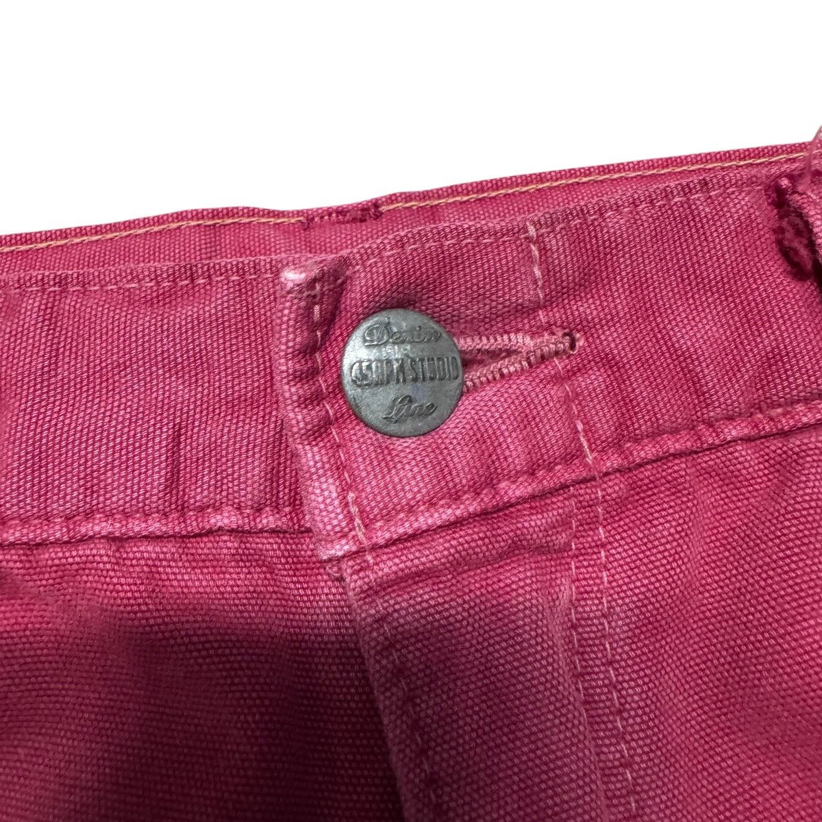 45rpm Vintage 45rpm Double Knee Red Carpenter Pants Size US 29 - 8 Thumbnail