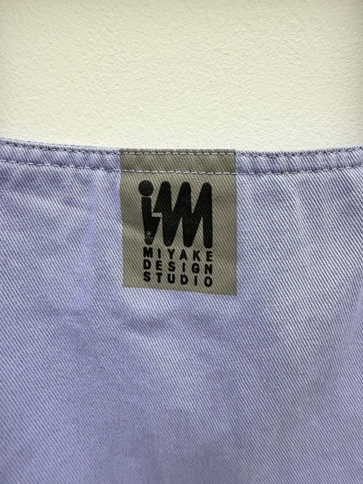 Issey Miyake 80s Issey Miyake Design Studio Lavender Apron Size ONE SIZE - 3 Thumbnail