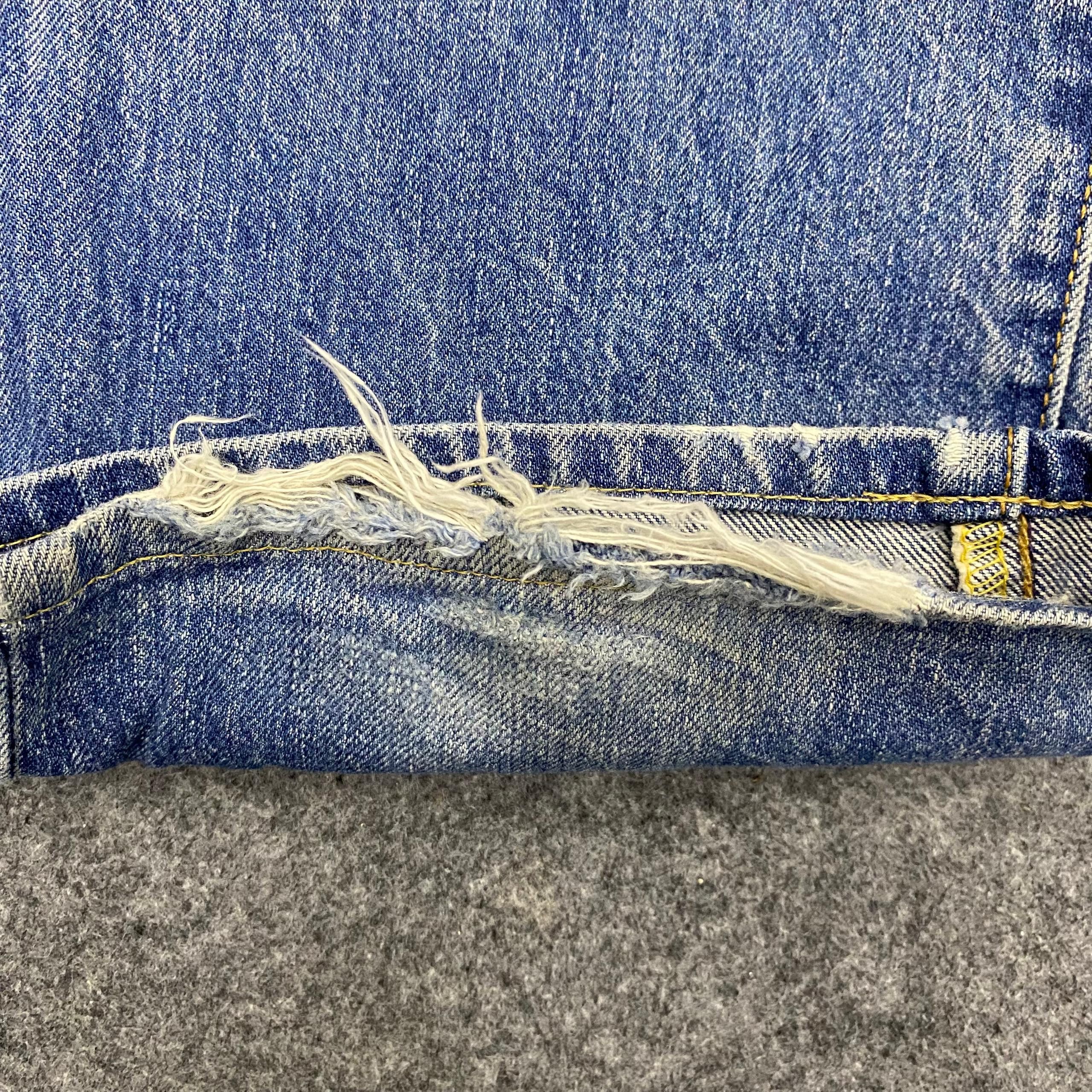Levi's 💥Best Offer💥Vintage Levis 501 Distressed Denim Size US 31 - 15 Thumbnail