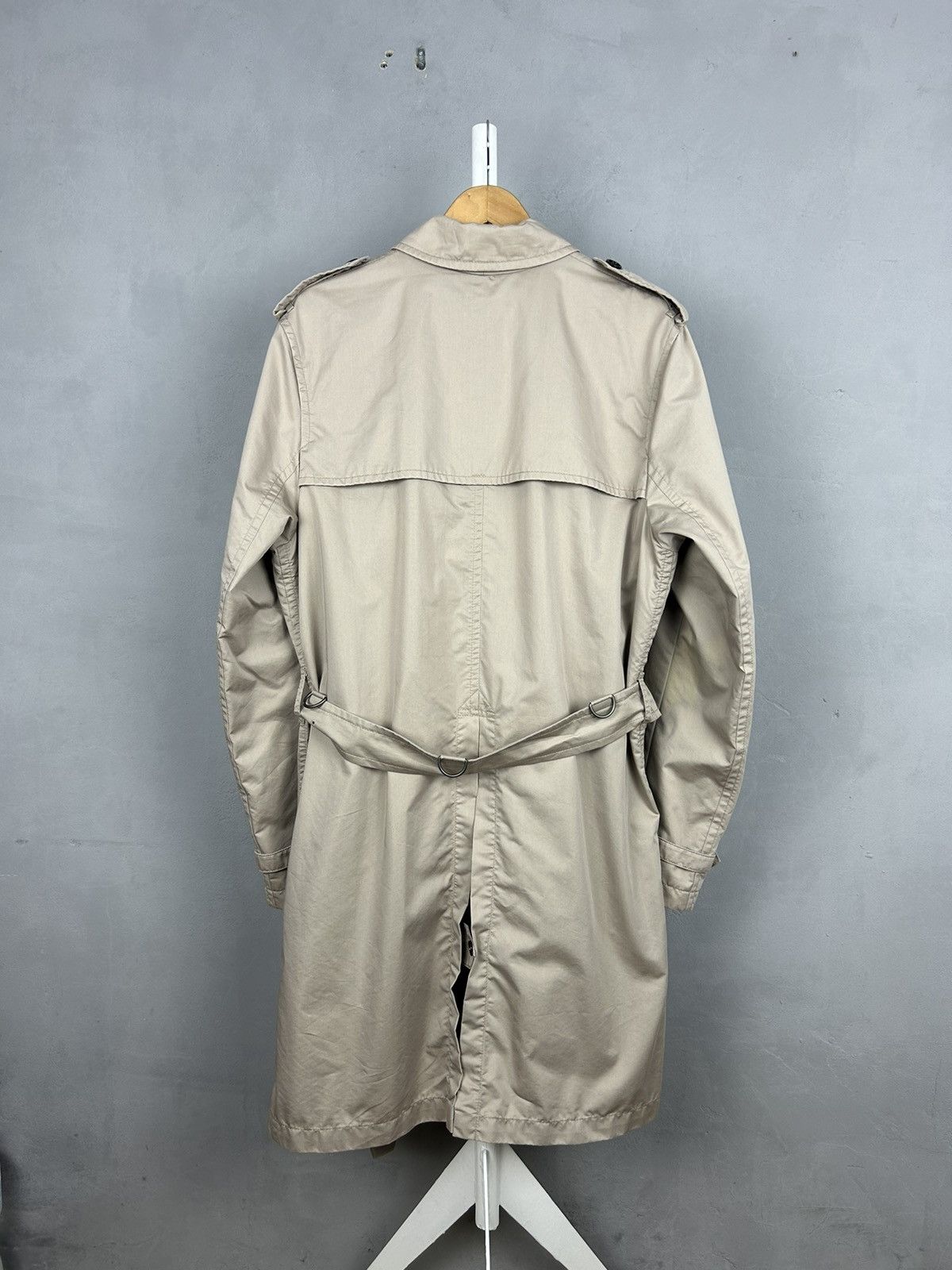 Burberry Burberry Novacheck Trench Coat Jacket size-54 Size US L / EU 52-54 / 3 - 11 Thumbnail