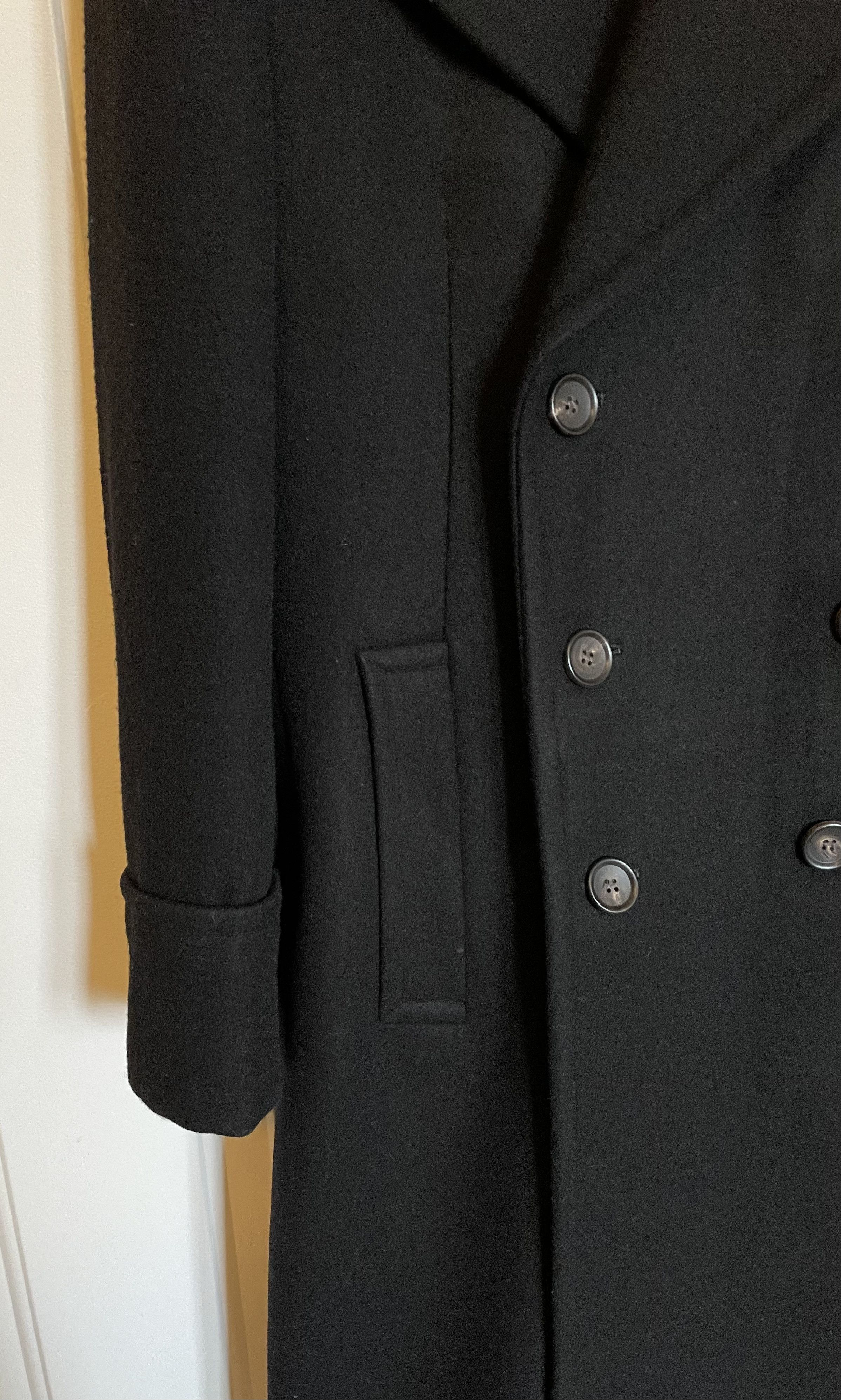Comme des Garcons Double Breasted Heavy Wool Overcoat Size US S / EU 44-46 / 1 - 4 Thumbnail