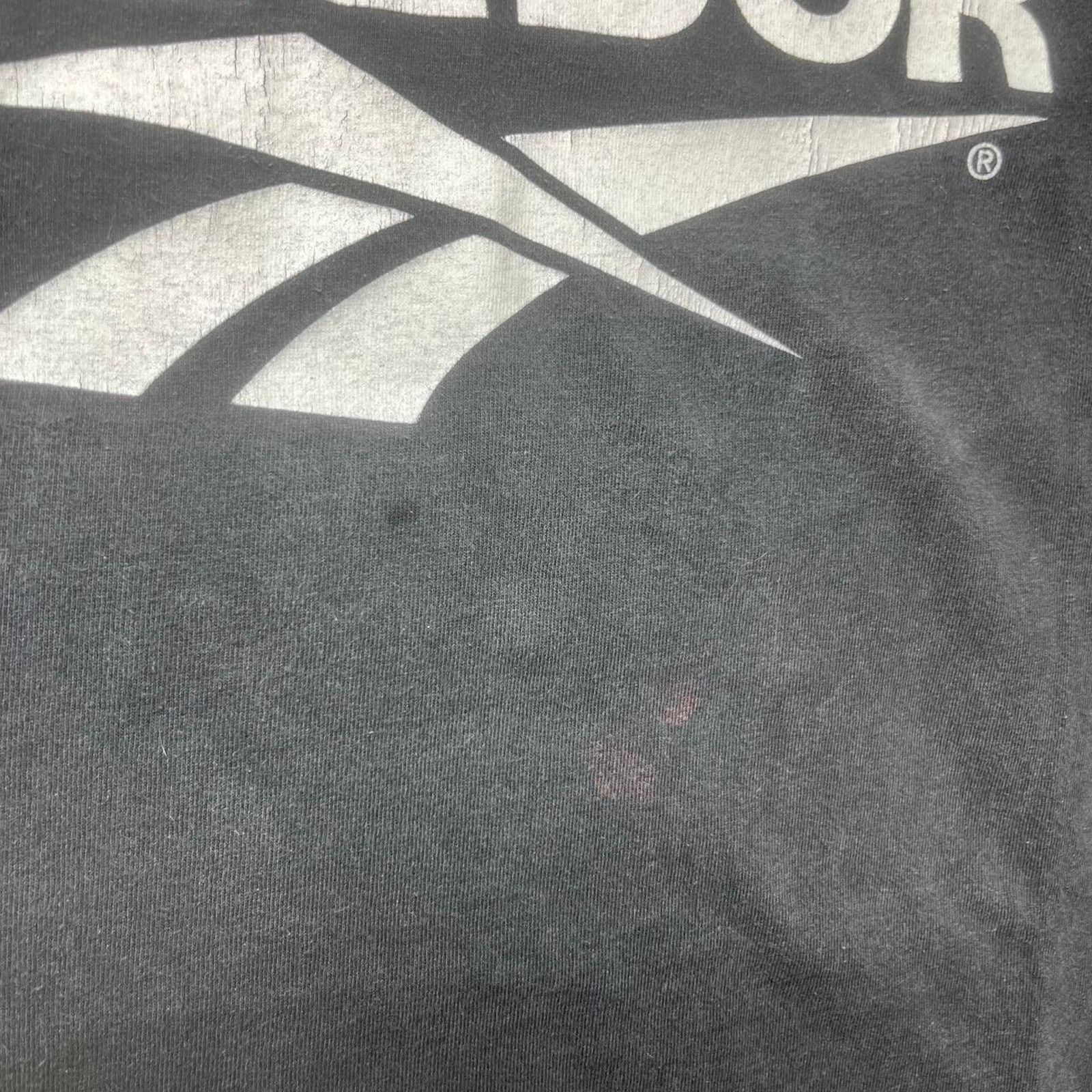 Reebok Vintage Black Reebok Single Stitch Shirt Size US XL / EU 56 / 4 - 2 Thumbnail