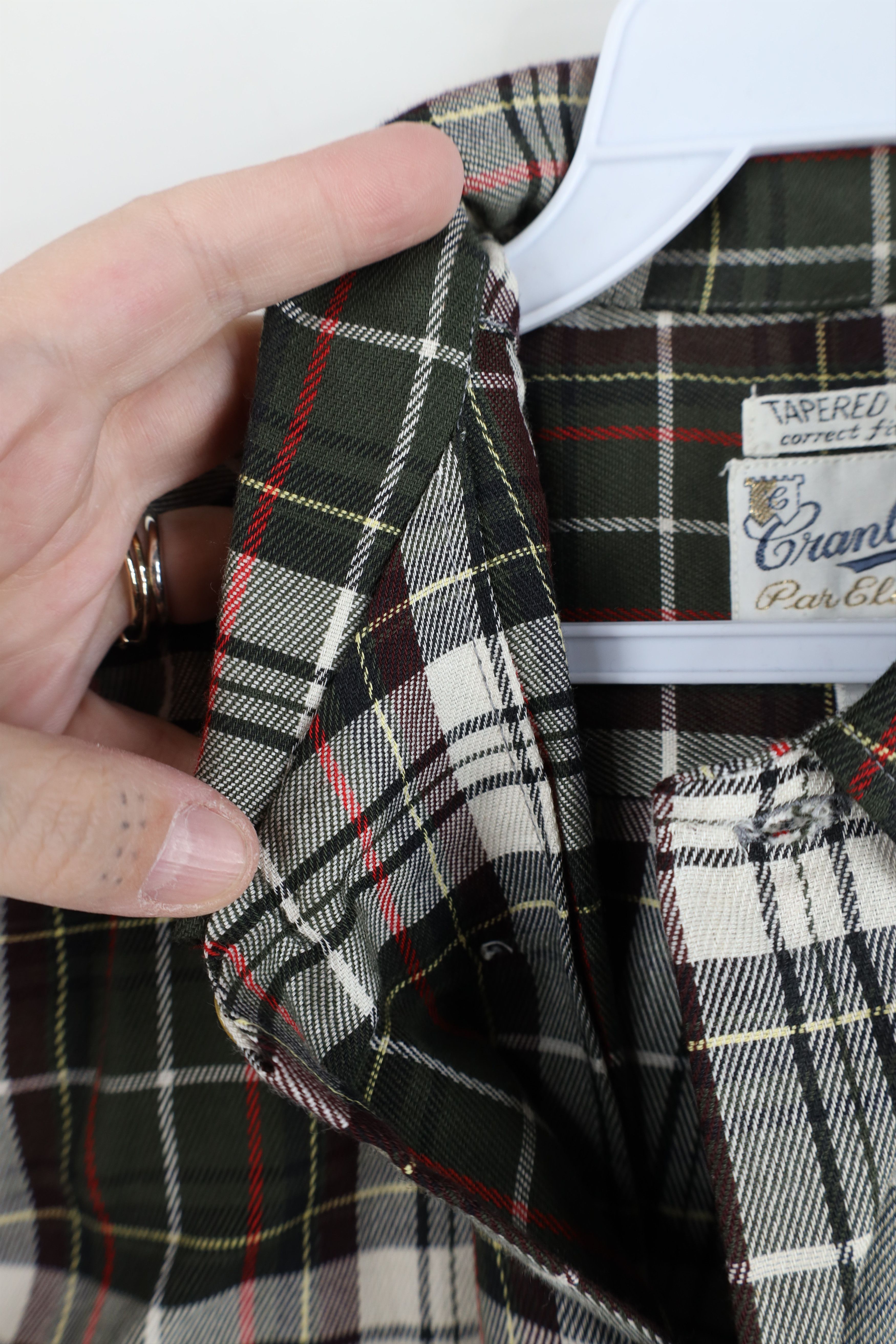 Vintage 50s 60s Streetwear Collared Button Down Shirt USA