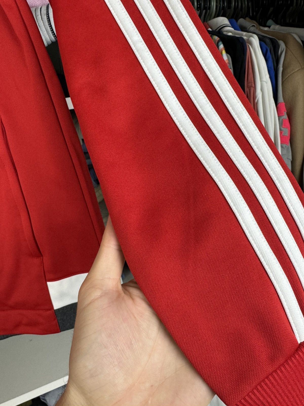 Adidas NWT Adidas Manchester United 2015 2016 Soccer Track Jacket Size US XS / EU 42 / 0 - 6 Thumbnail