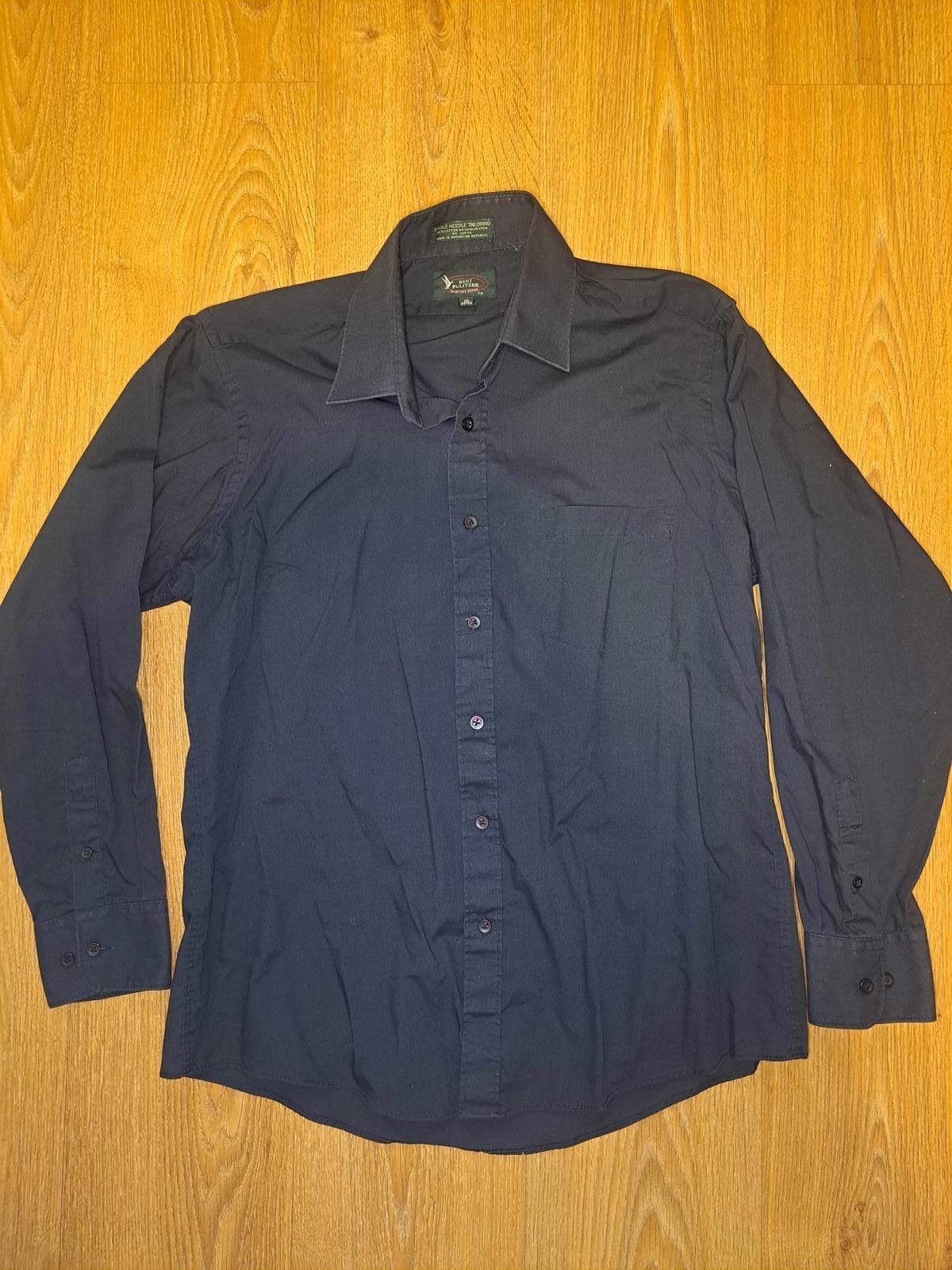 Bert Pulitzer Bert Pulitzer Collector's Edition Dress Shirt Medium Black Size 38R - 1 Thumbnail