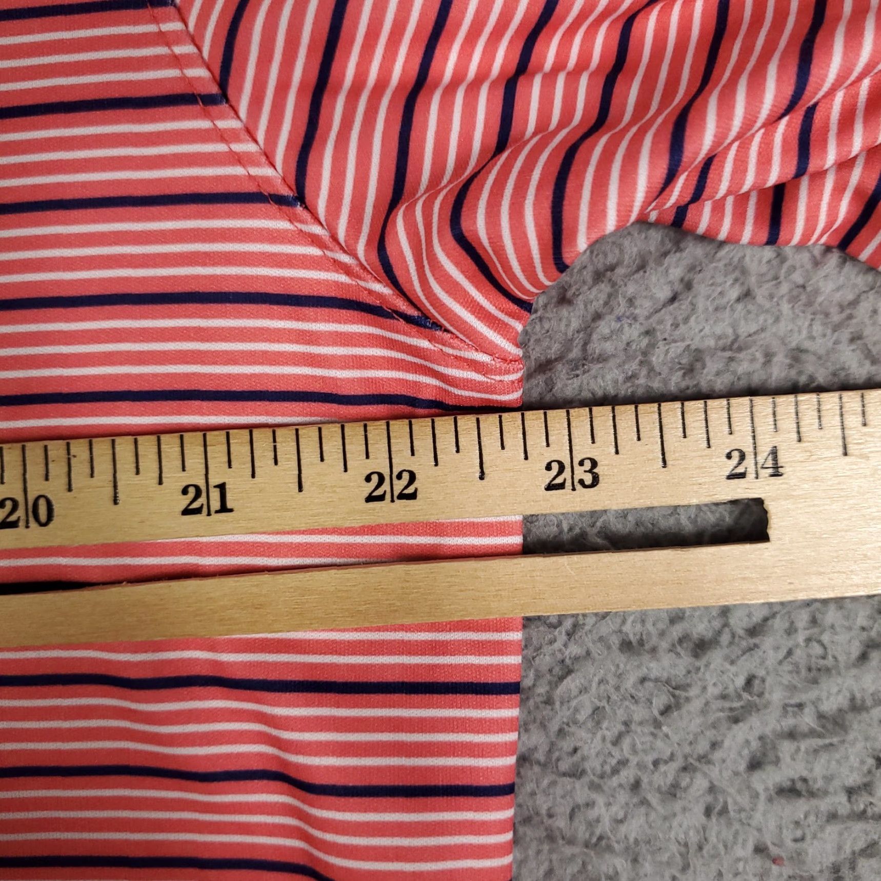 Vintage Greg Norman Polo Shirt Mens L Pink Striped Shark Golf Short Sleeve Polo Shirt Vintage? No. Size US L / EU 52-54 / 3 - 7 Thumbnail