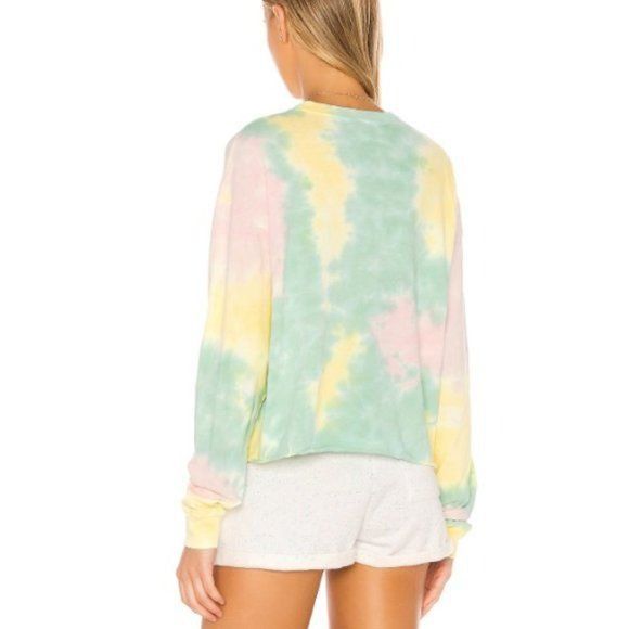Daydreamer Daydreamer Tie-Dye Long Sleeve Top Size XS / US 0-2 / IT 36-38 - 3 Thumbnail