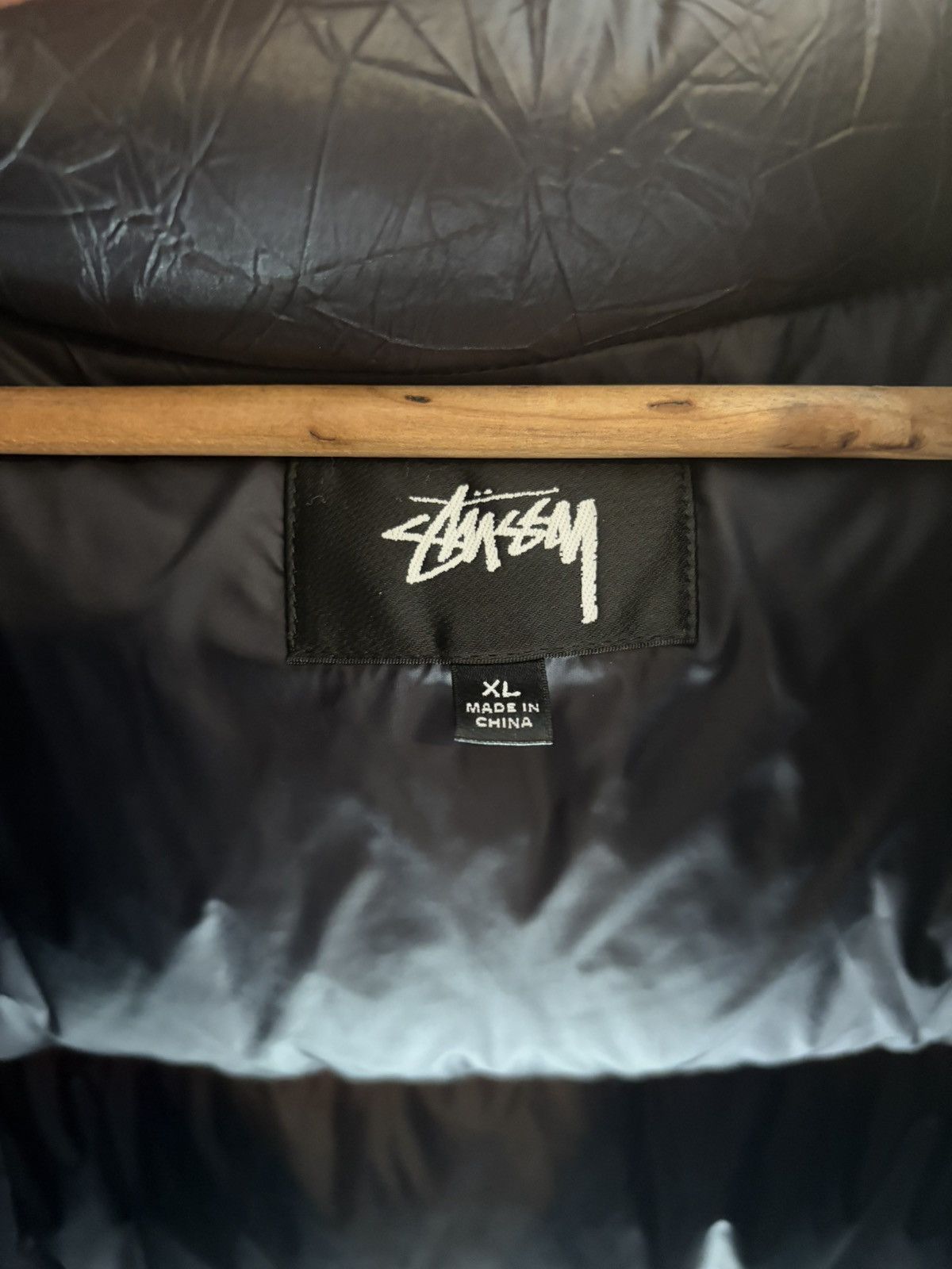Stussy Stussy Jacket XL Down Puffer Jacket Size US XL / EU 56 / 4 - 3 Thumbnail