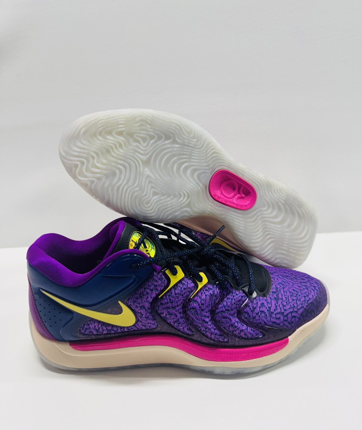 Nike KD 17 Vivid Purple Blue Yellow