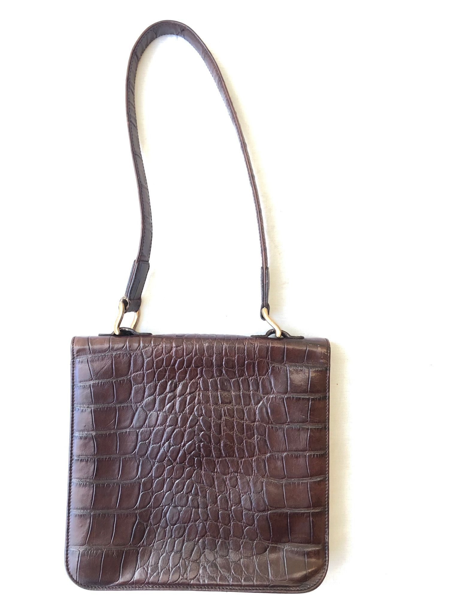 Mulberry Mulberry Women's Crocodile Embossed Small Shoulder Bag Size ONE SIZE - 3 Thumbnail