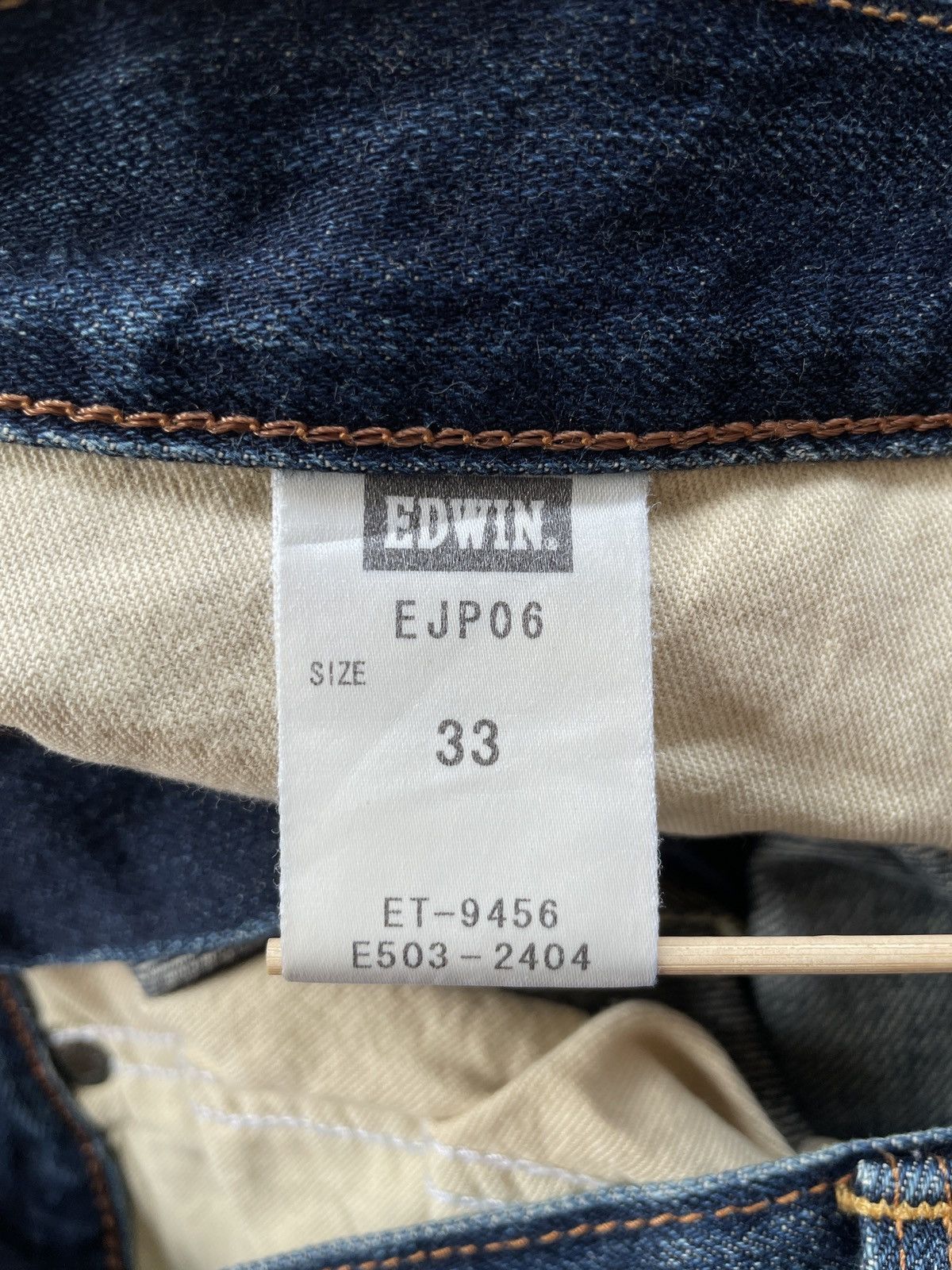 Edwin × Le Grande Bleu (L.G.B.) Edwin EJP06 Jeans (P51) Size US 35 - 12 Thumbnail