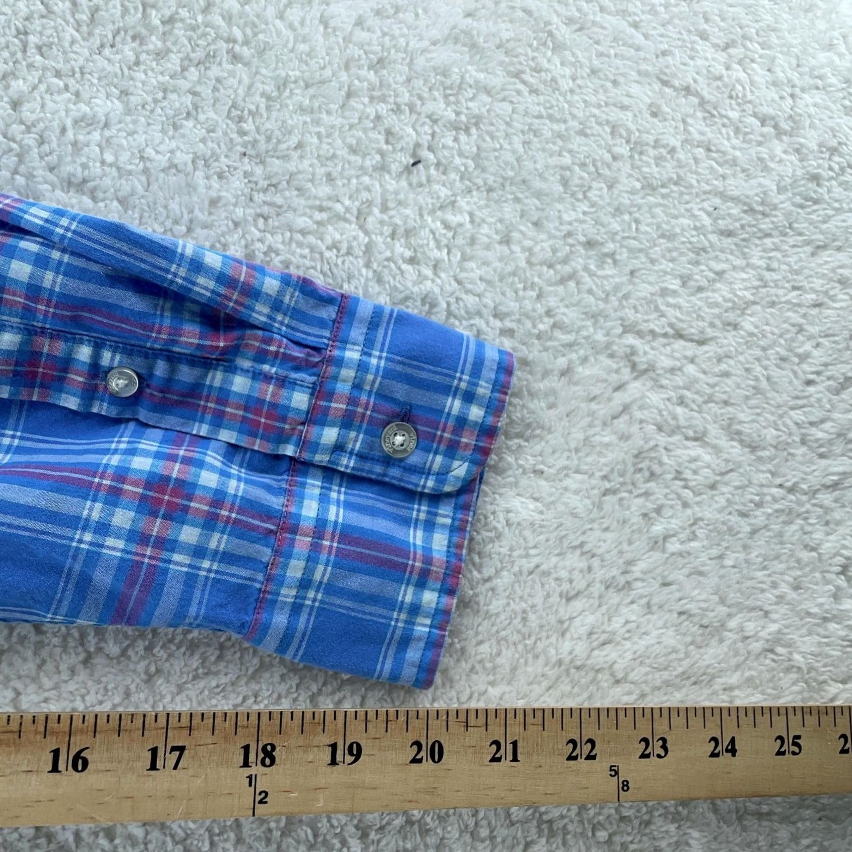 Vineyard Vines Vineyard Vines Tucker Shirt Mens 2XL Blue Plaid Long Sleeve Slim Fit Button Down Size US XXL / EU 58 / 5 - 7 Thumbnail
