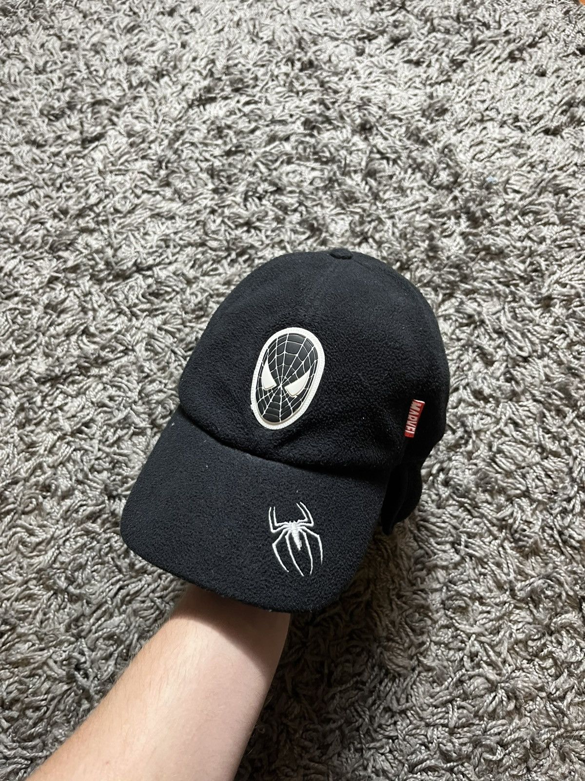 Vintage SPIDER-MAN VINTAGE Y2K FLEECE CAP-HAT PROMO Size ONE SIZE - 1 Thumbnail