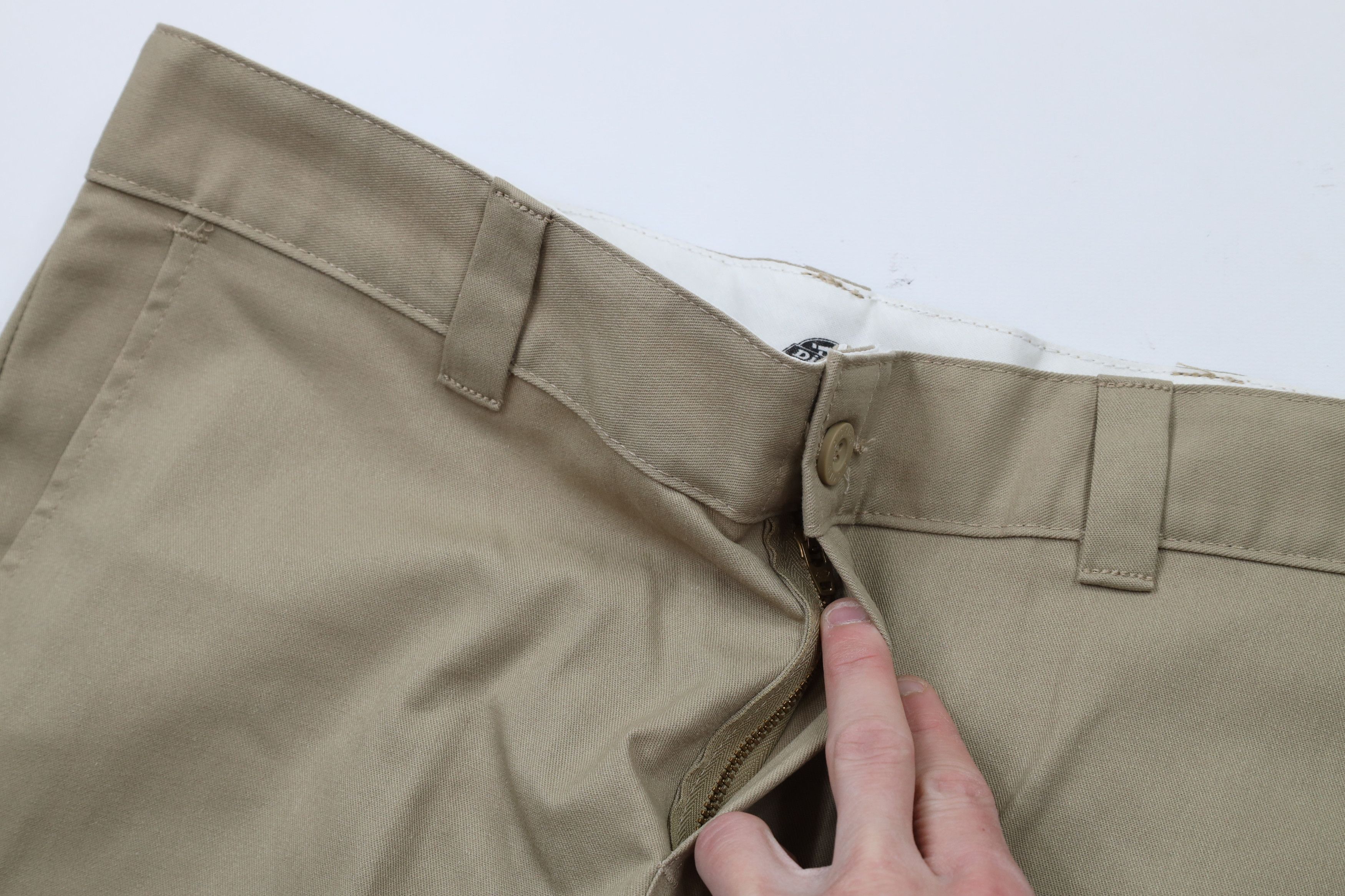 Dickies × Vintage Vintage Dickies Out Wide Leg Cargo Mechanic Pants Beige Size US 34 / EU 50 - 5 Thumbnail