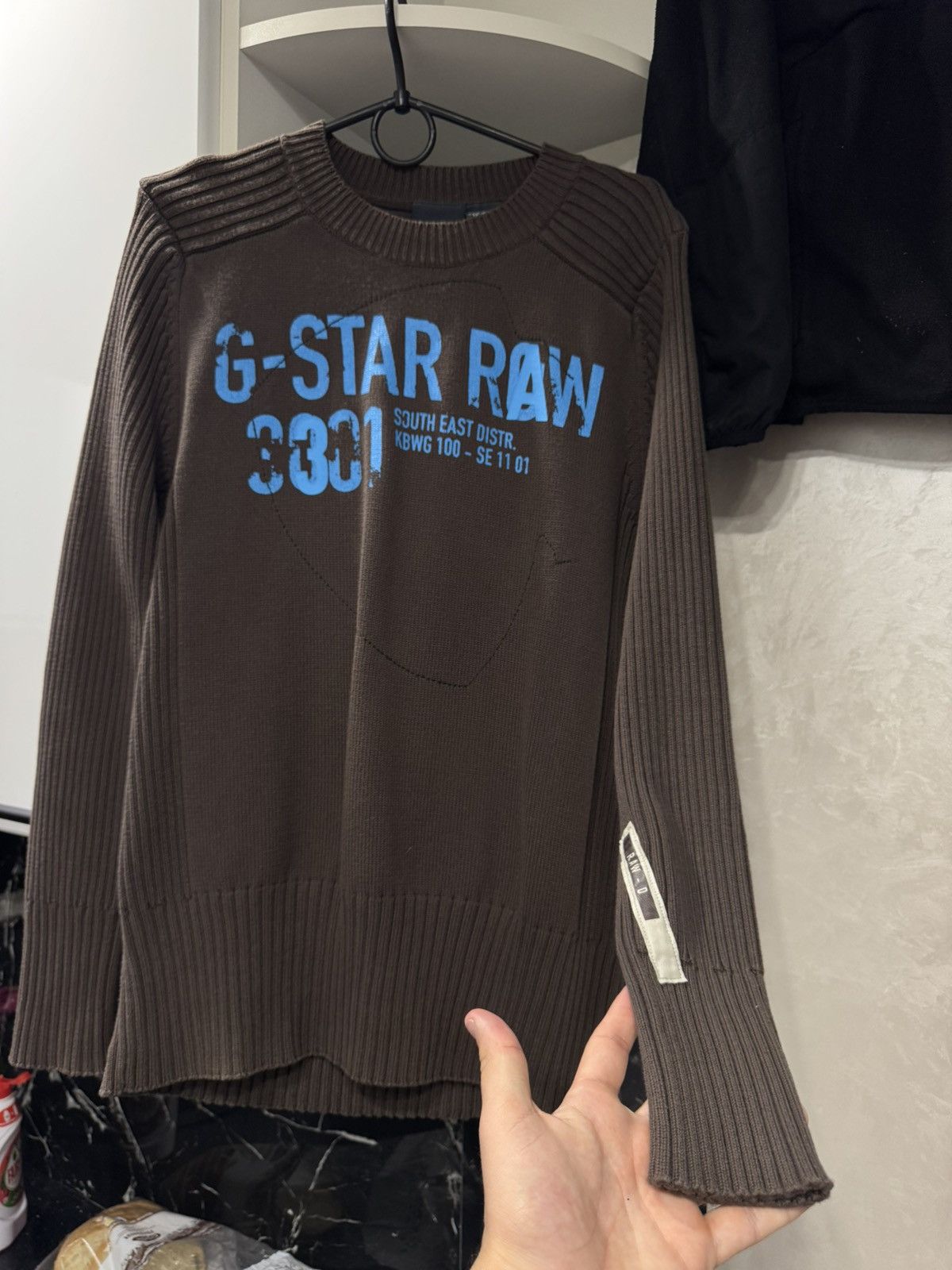 G-Star Vintage G Star Avant Garde Sweater Archive Y2K Brown Size US L / EU 52-54 / 3 - 2 Thumbnail