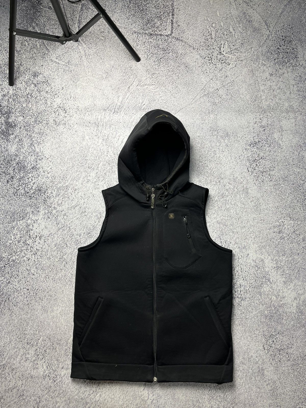 Nike Rare Vintage Nike Shox vest Drill size S hood logo Y2K Size US S / EU 44-46 / 1 - 23 Thumbnail