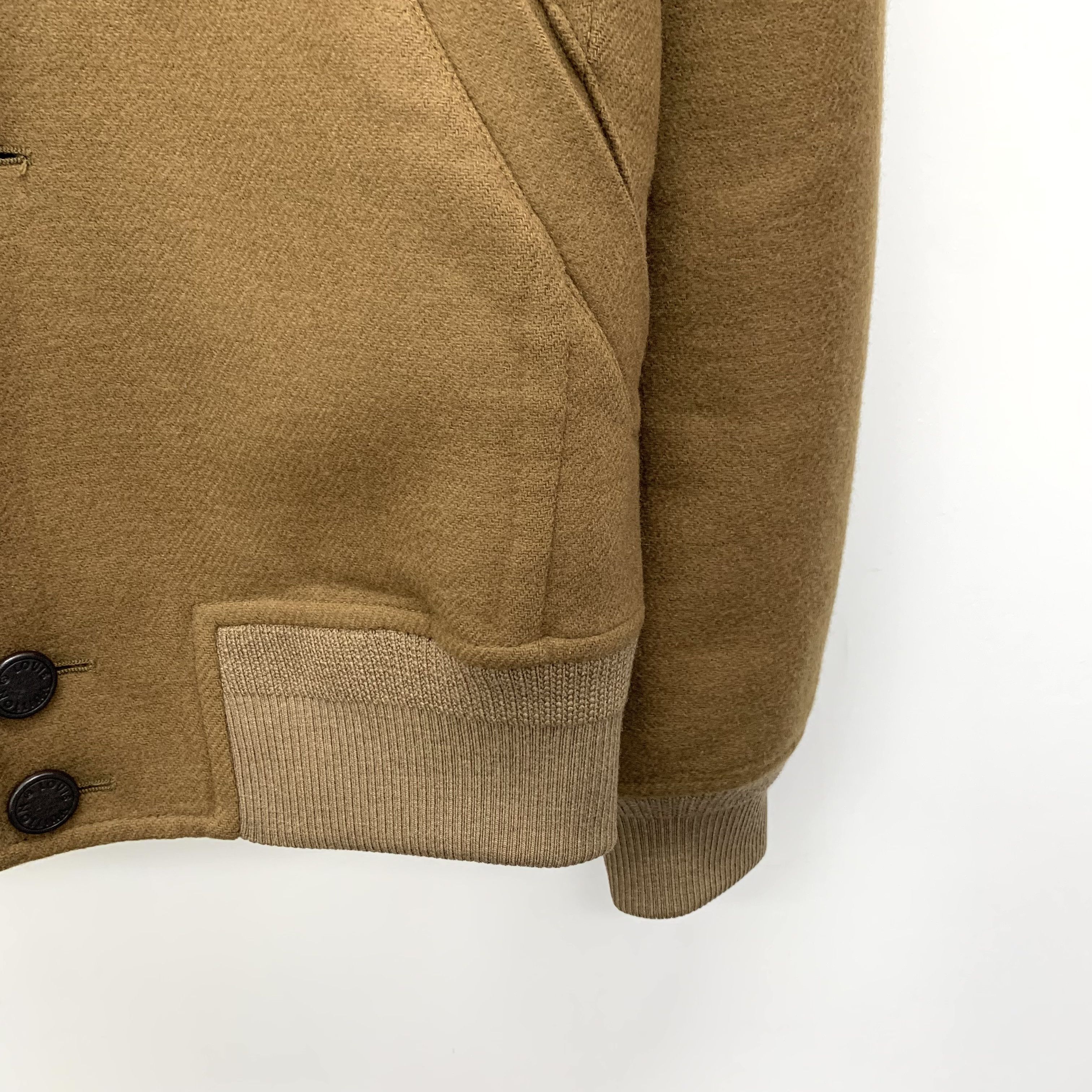 Louis Vuitton Louis Vuitton Dark Brown Wool Button-Up Jacket (Size M) Size US M / EU 48-50 / 2 - 5 Thumbnail