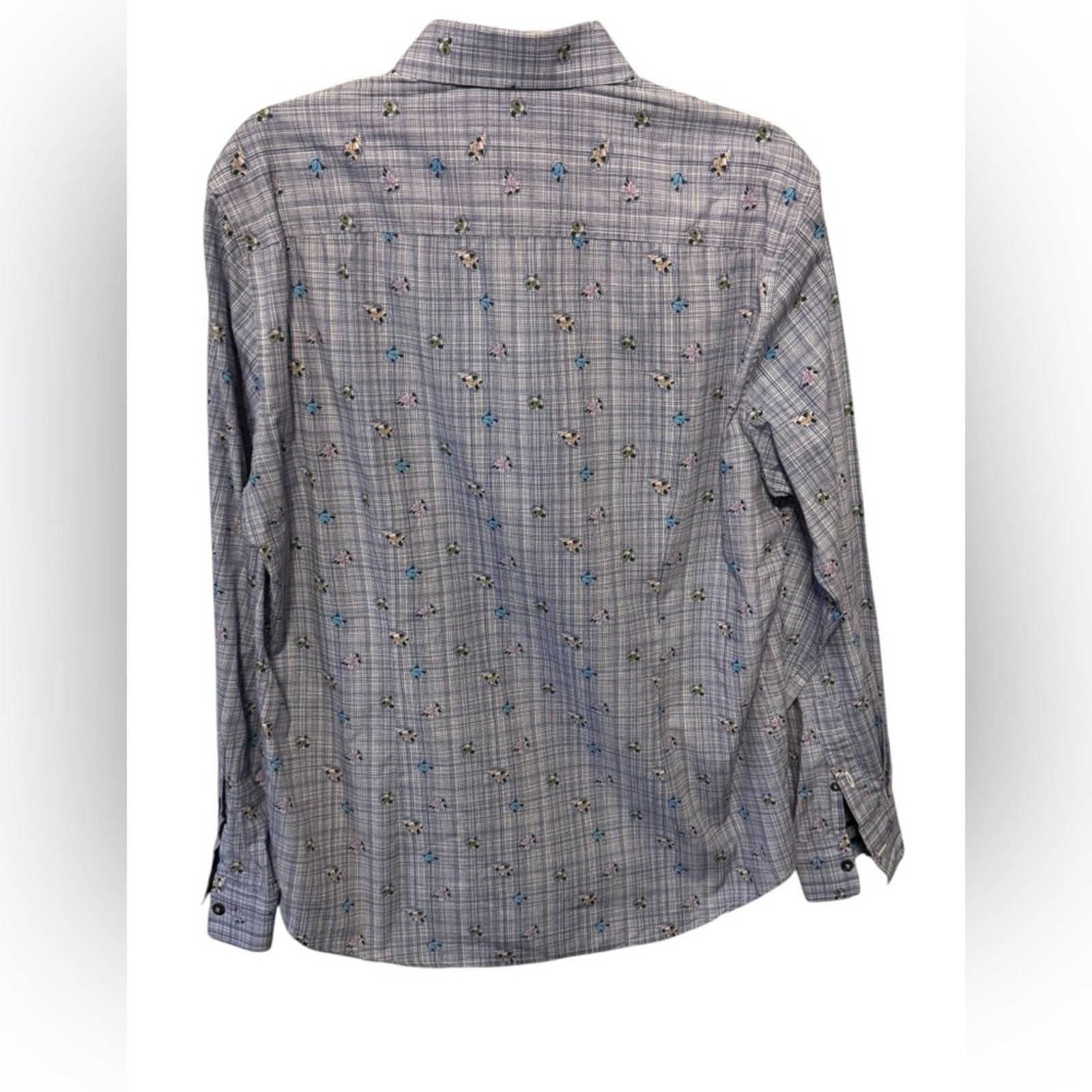 Robert Graham Robert Graham Flower Valley Multicolor Plaid Shirt Size L Size US L / EU 52-54 / 3 - 2 Thumbnail