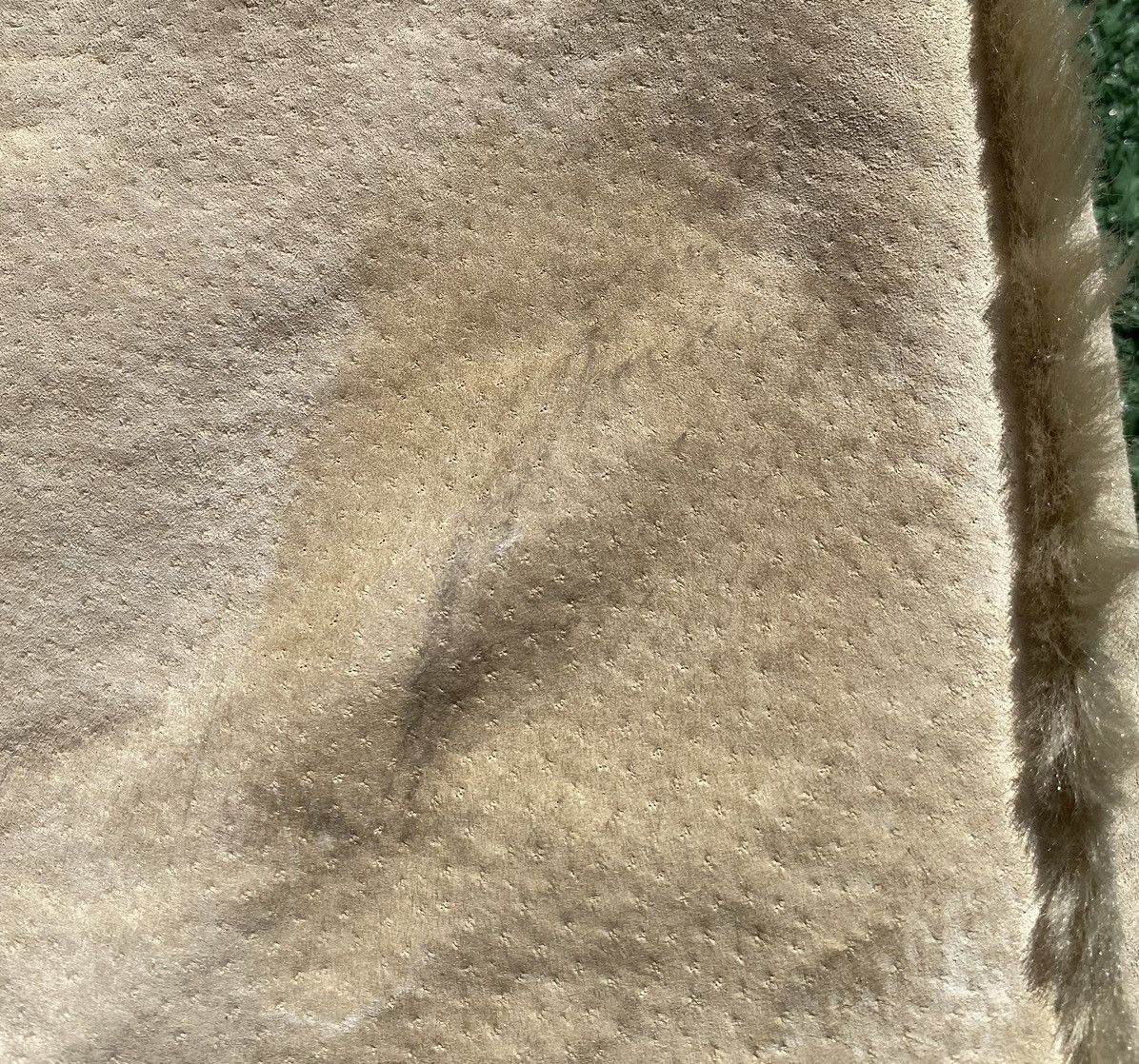 Vintage VTG Y2K Brandon Thomas Suede Faux Fur Full Length Jacket Size M / US 6-8 / IT 42-44 - 12 Thumbnail