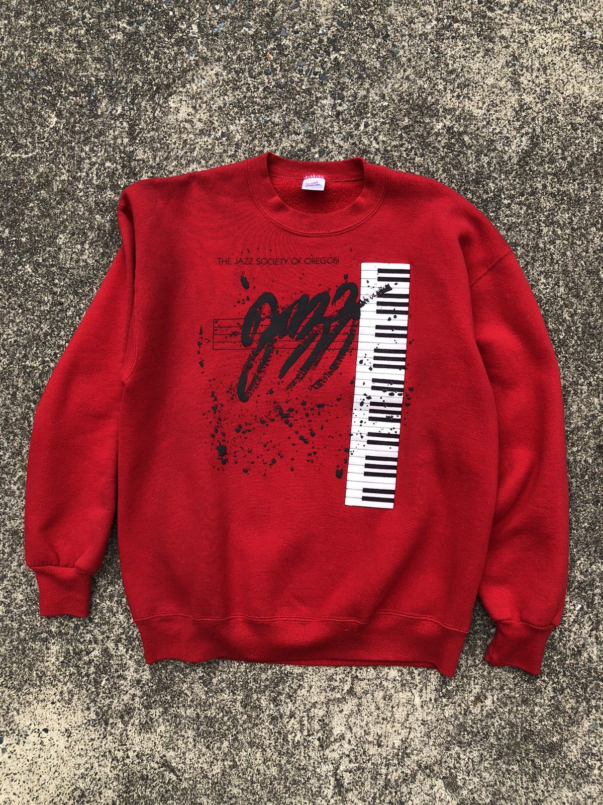 Jerzees Jazz Society of Oregon crewneck Size US L / EU 52-54 / 3 - 1 Thumbnail