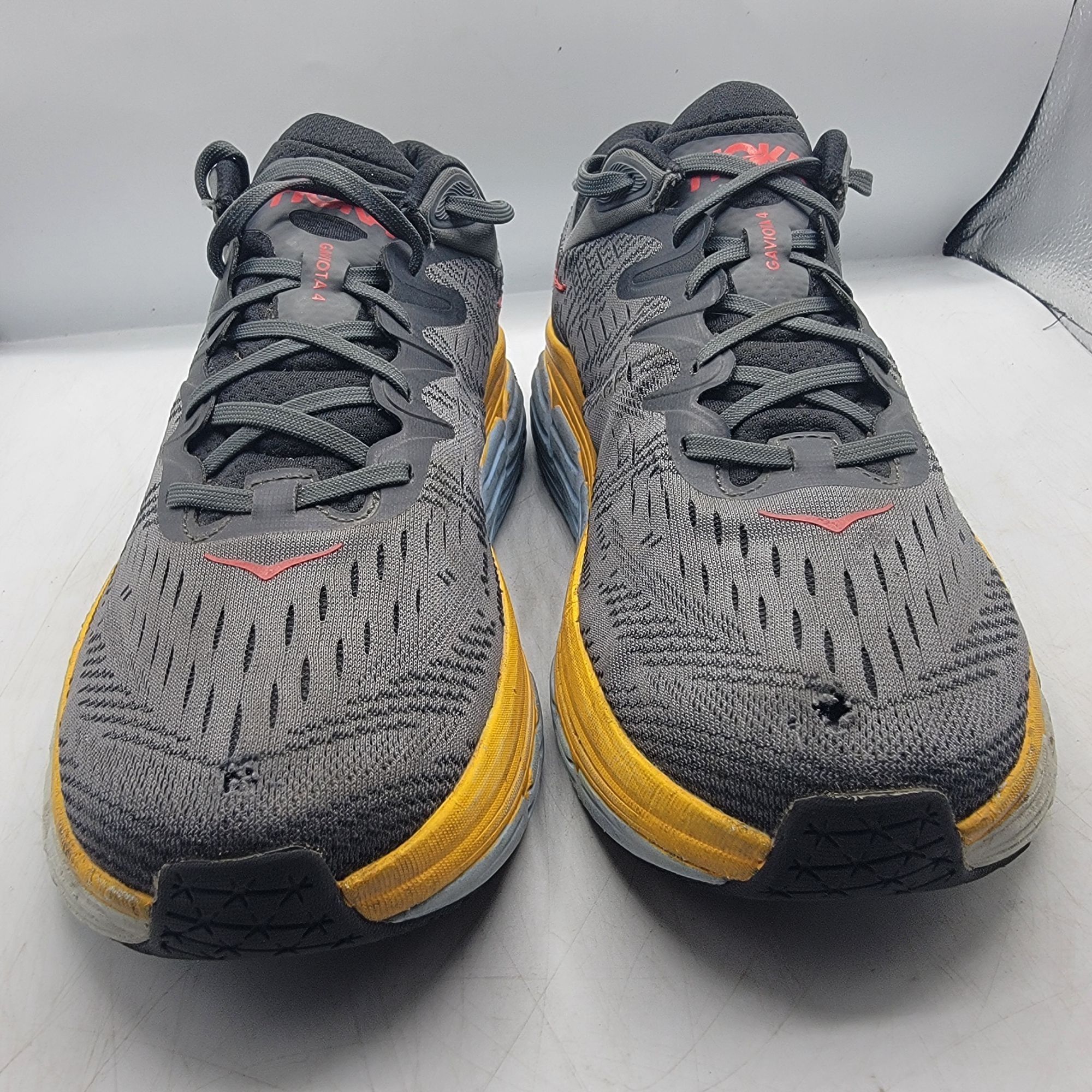 Hoka Hoka One One Gaviota 4 Mens 11 D Gray Running Training Shoes Size US 11 / EU 44 - 2 Thumbnail