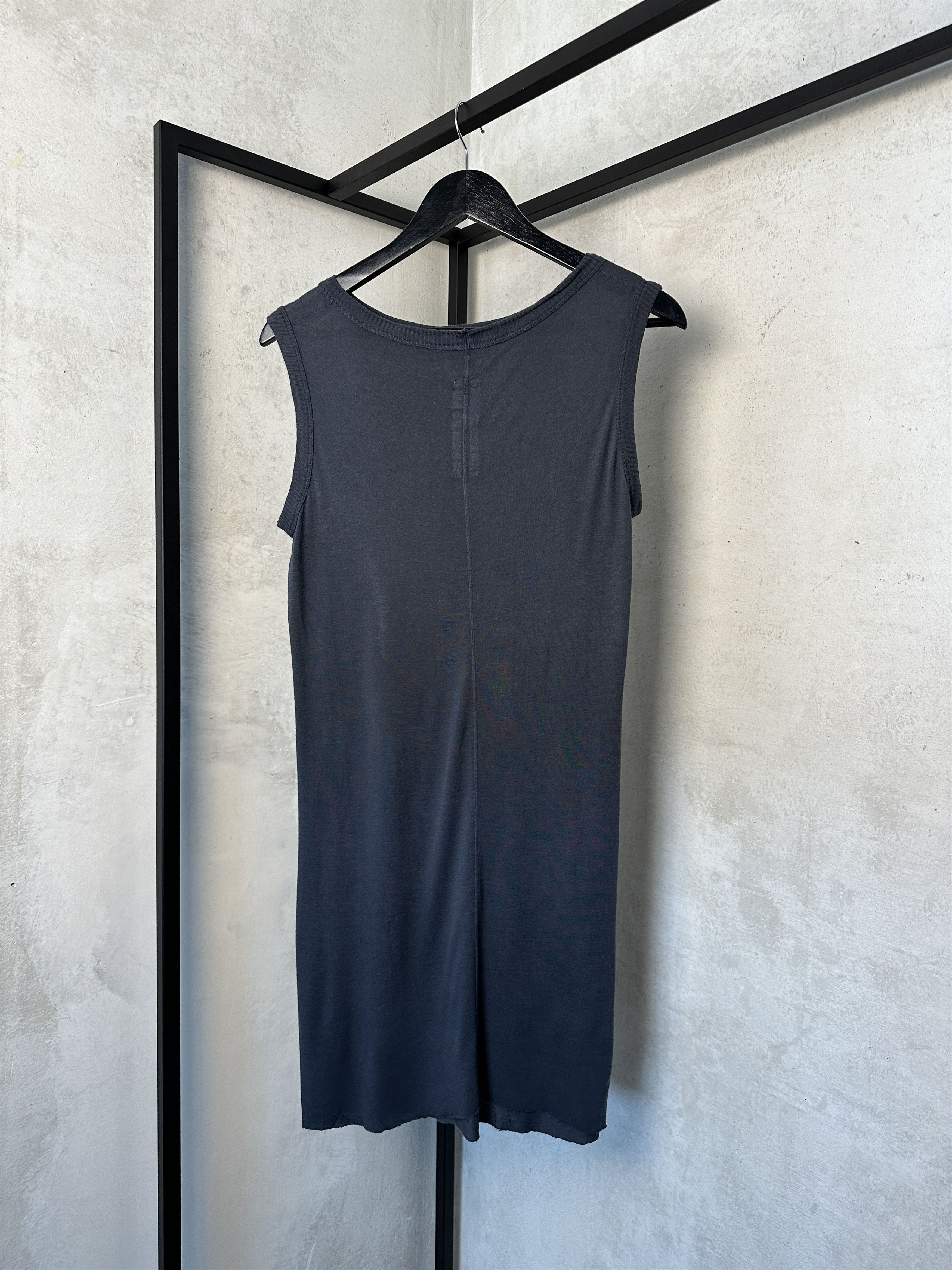 Rick Owens RICK OWENS Navy Blue VICIOUS S/S 14 T-Shirt Dress Size S / US 4 / IT 40 - 2 Thumbnail
