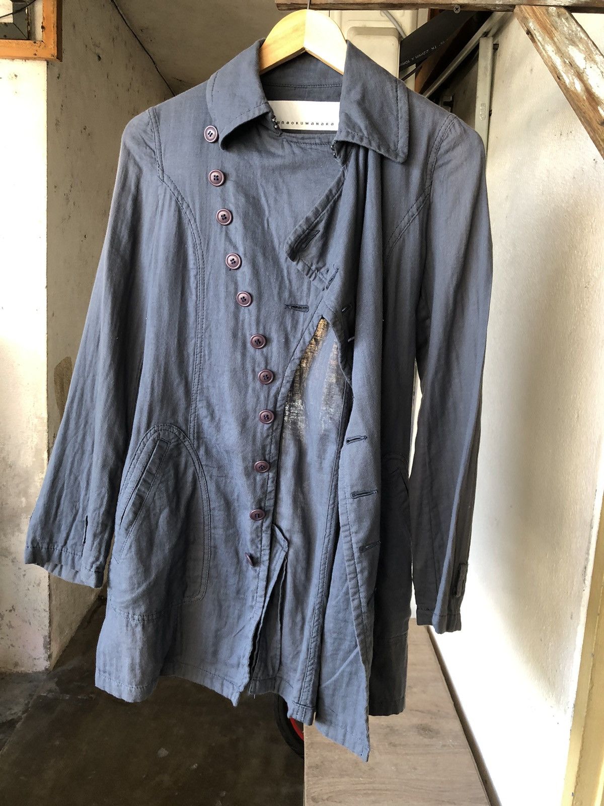 Issey Miyake Nice❗️Sunao Kuwahara by Issey Miyake Faded Sun Light Jackets Size M / US 6-8 / IT 42-44 - 14 Thumbnail