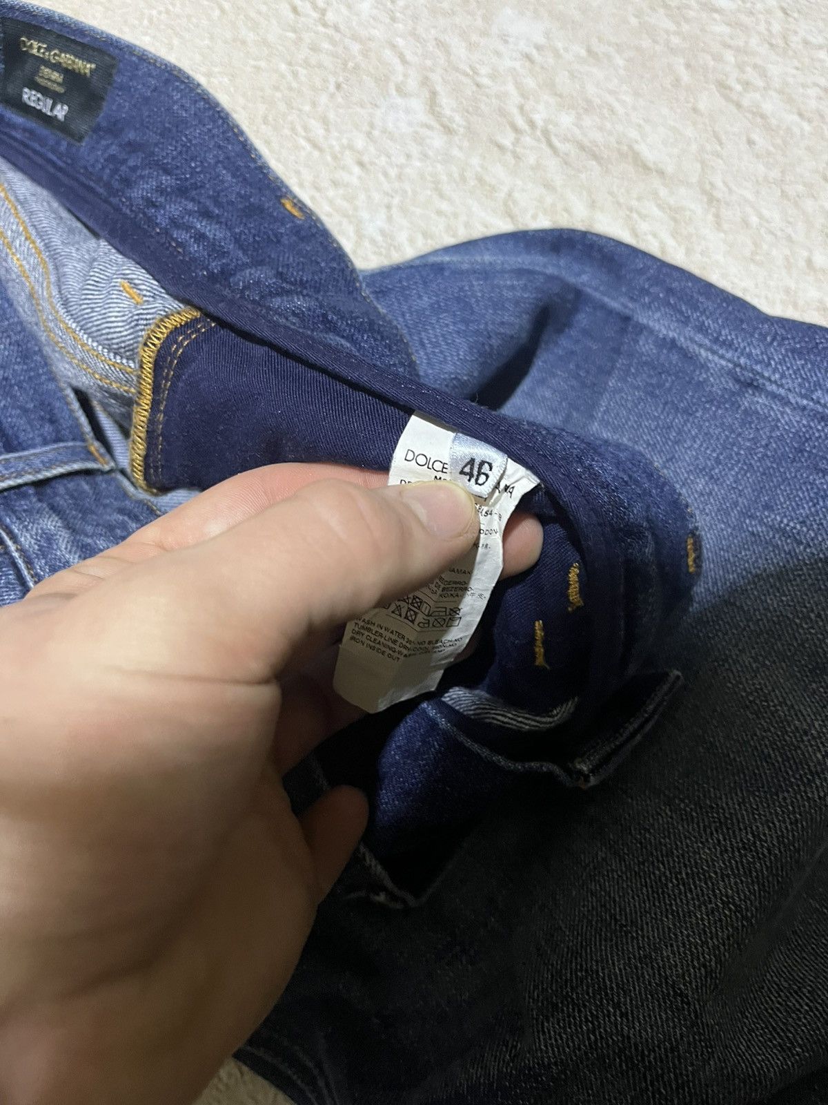 Dolce & Gabbana Dolce & Gabbana Classic Blue Denim Jeans Y2K Size US 32 / EU 48 - 11 Thumbnail