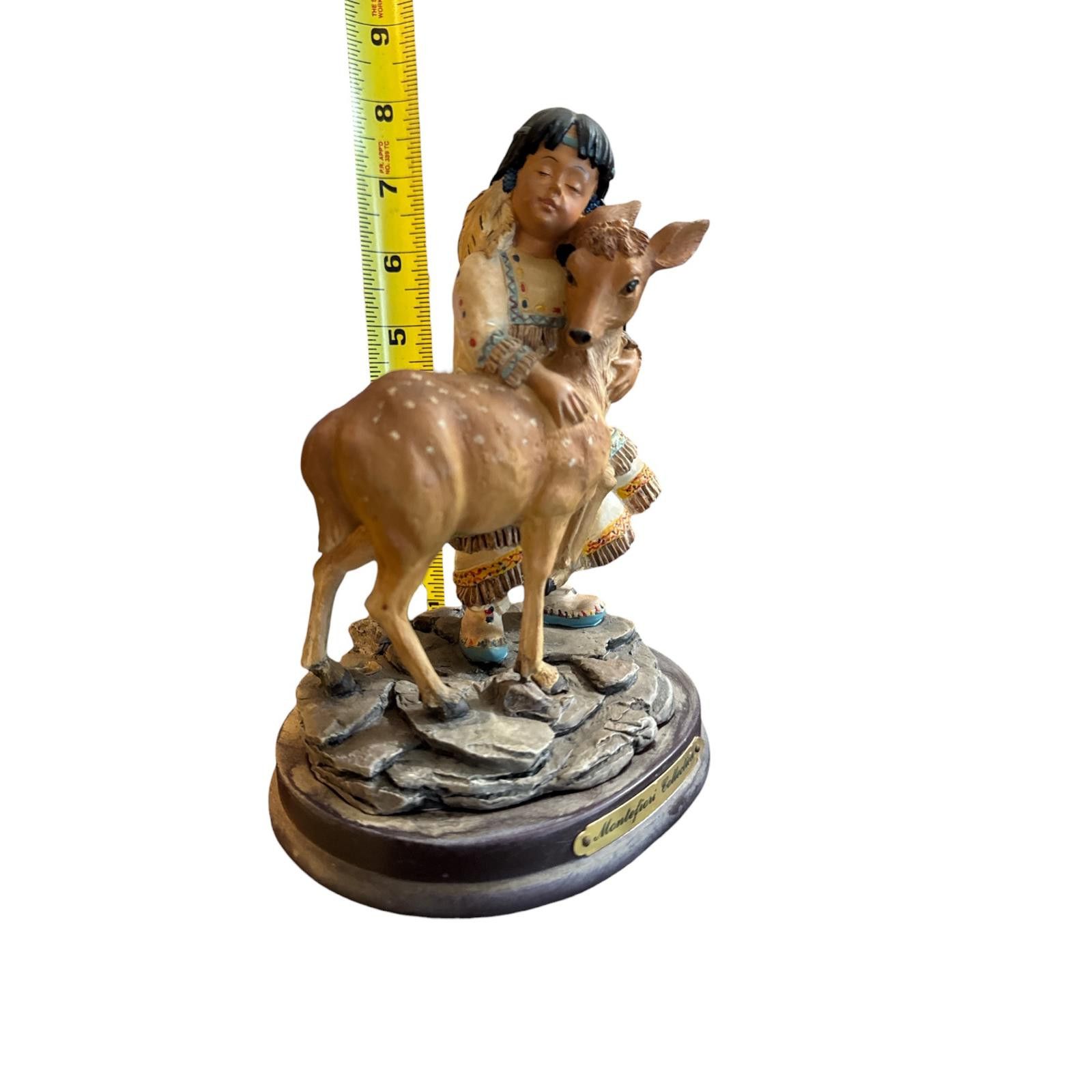 Other Montefiori Collection Native Girl with Deer Figurine Statue Size ONE SIZE - 1 Thumbnail