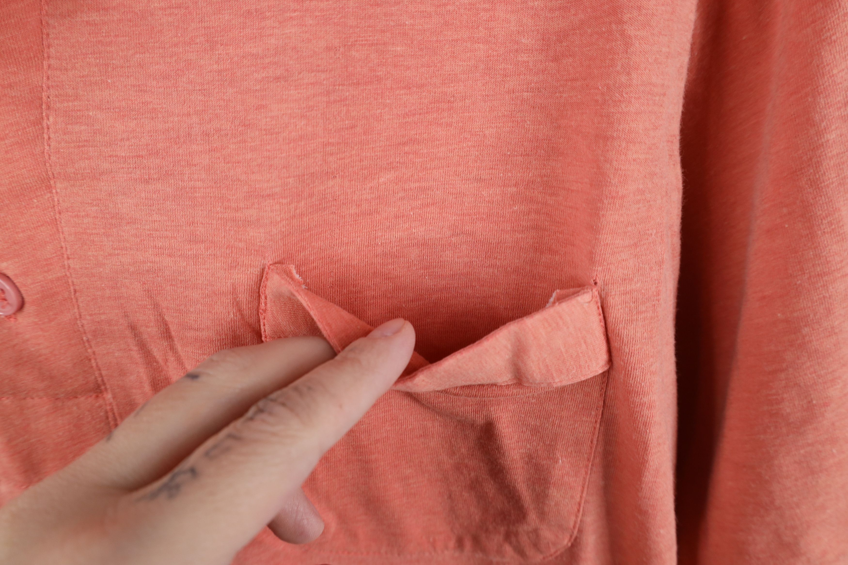 Vintage Vintage 70s Streetwear Chambray Collared Golf Polo Shirt Size US L / EU 52-54 / 3 - 7 Thumbnail