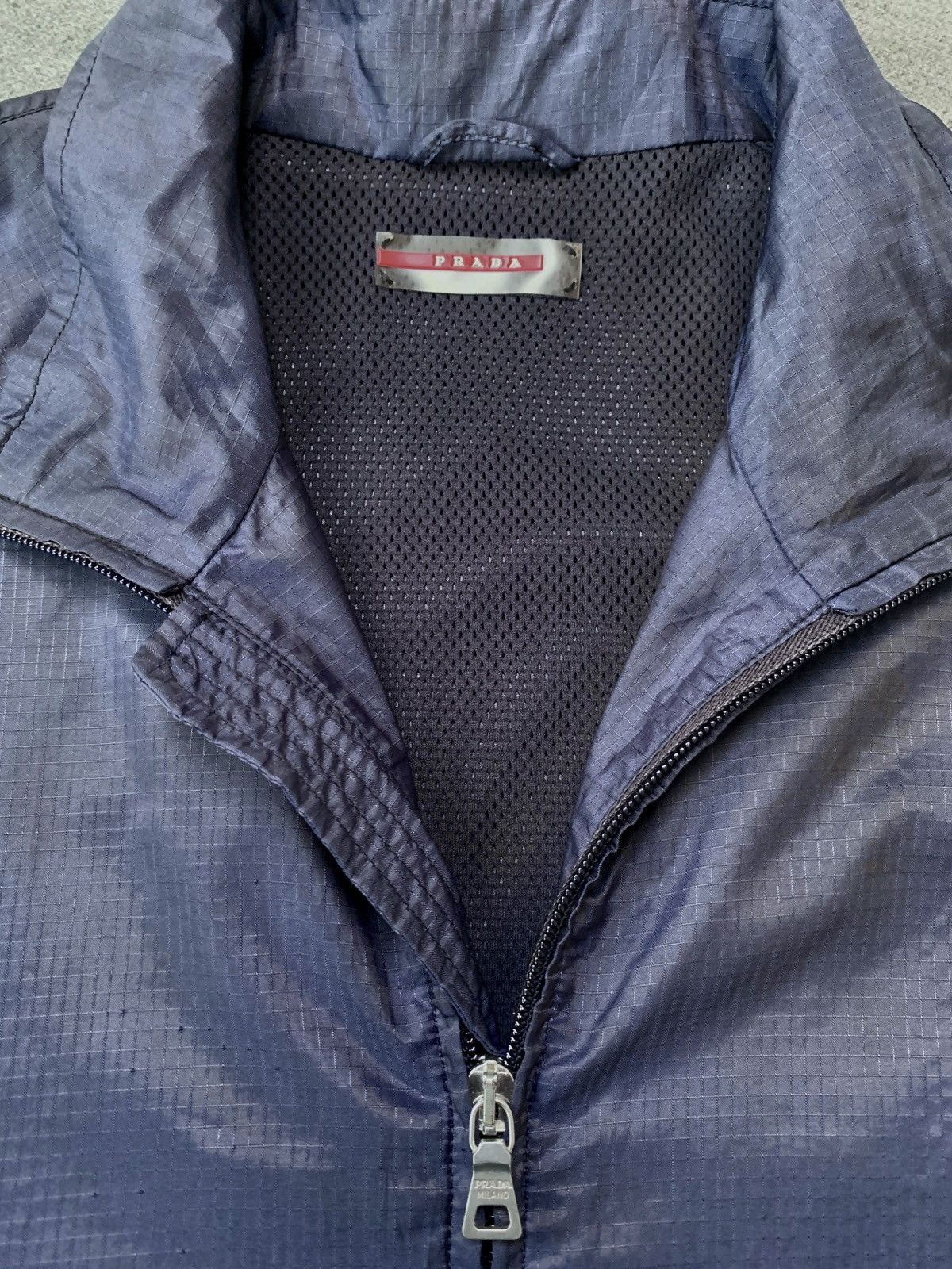 Prada FREE IMPORT TAX 2000s Red Tab Nylon Track Jacket Size US XL / EU 56 / 4 - 11 Thumbnail