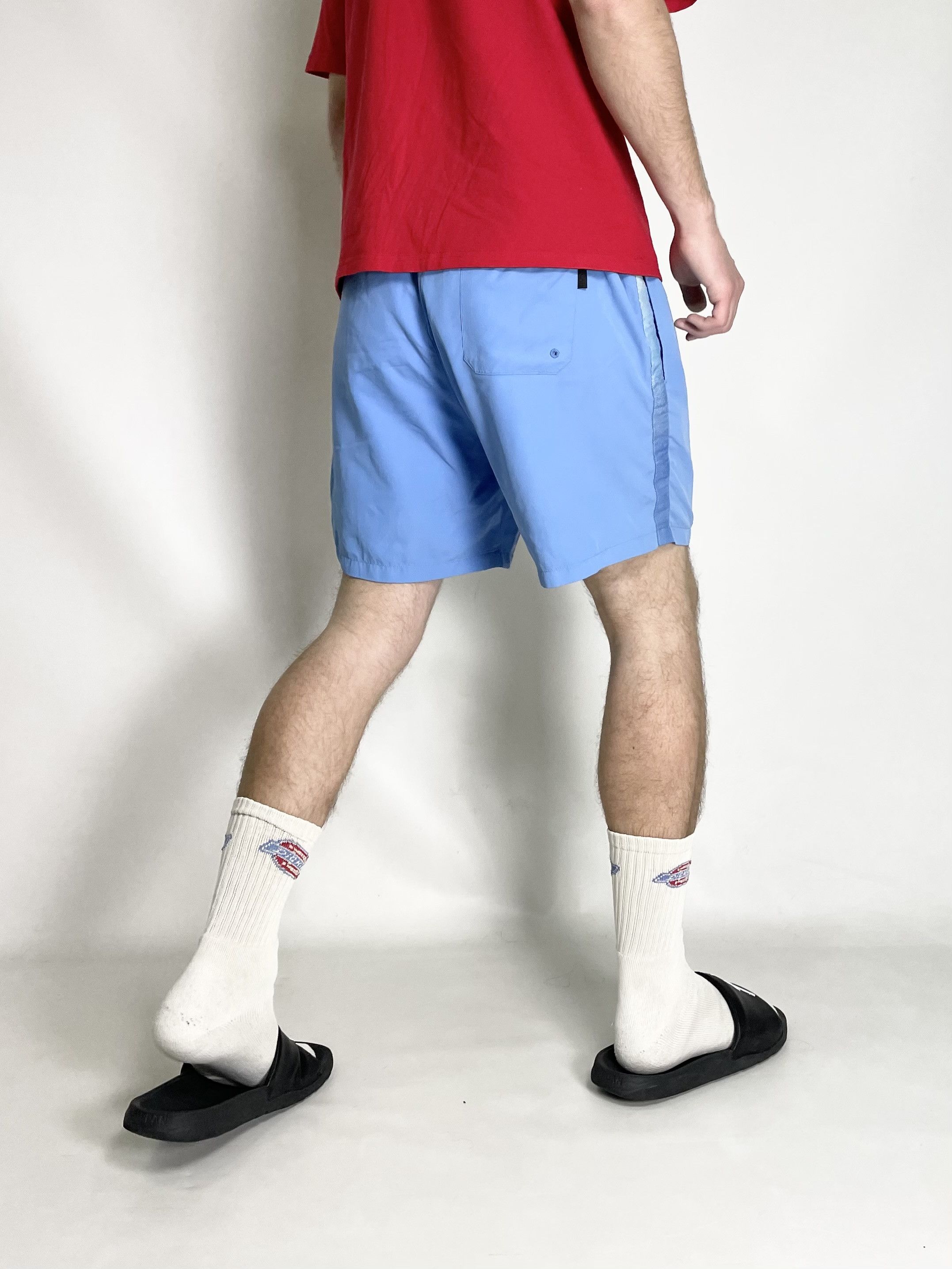 Hugo Boss Hugo Boss ( Size XL ) Light Blue Swimming Nylon Shorts Size US 36 / EU 52 - 3 Thumbnail