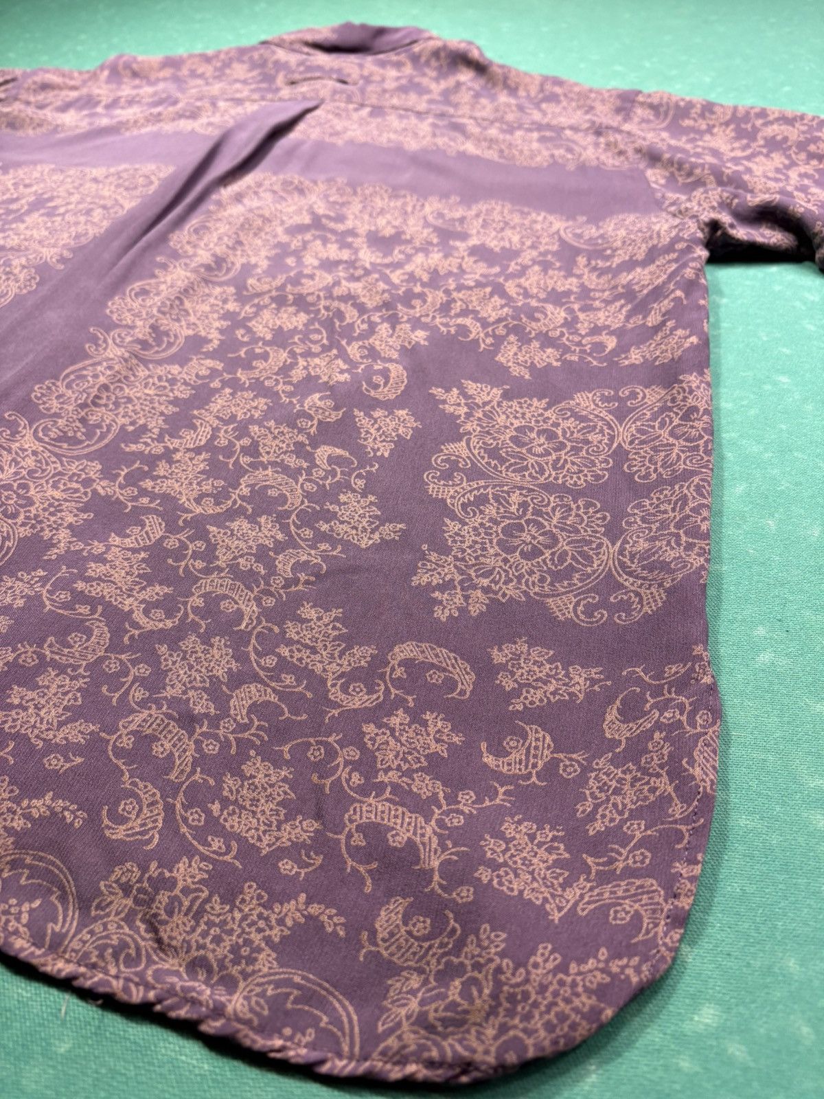 Jean Paul Gaultier Vintage Jean Paul Gaultier pour Gibo Baroque Paisley Blouse Size S / US 4 / IT 40 - 6 Thumbnail