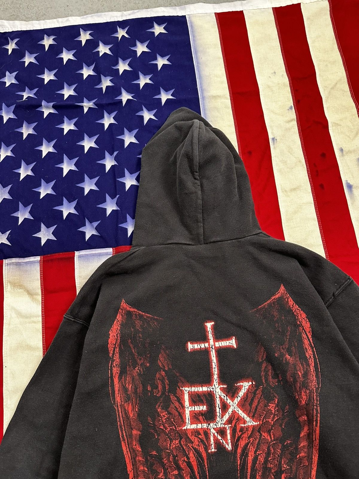 Band Tees Vintage 2000s In Extremo Frei Zu Sein Rock Band Hoodie Size US M / EU 48-50 / 2 - 10 Thumbnail