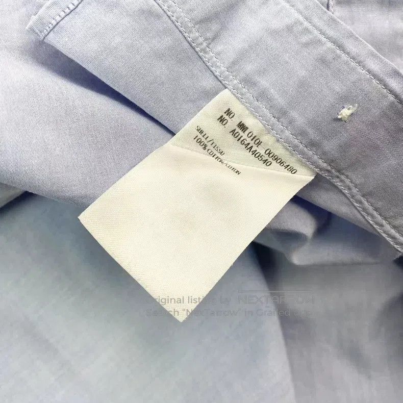 Thom Browne Thom Browne Blue shirt Size US M / EU 48-50 / 2 - 5 Thumbnail