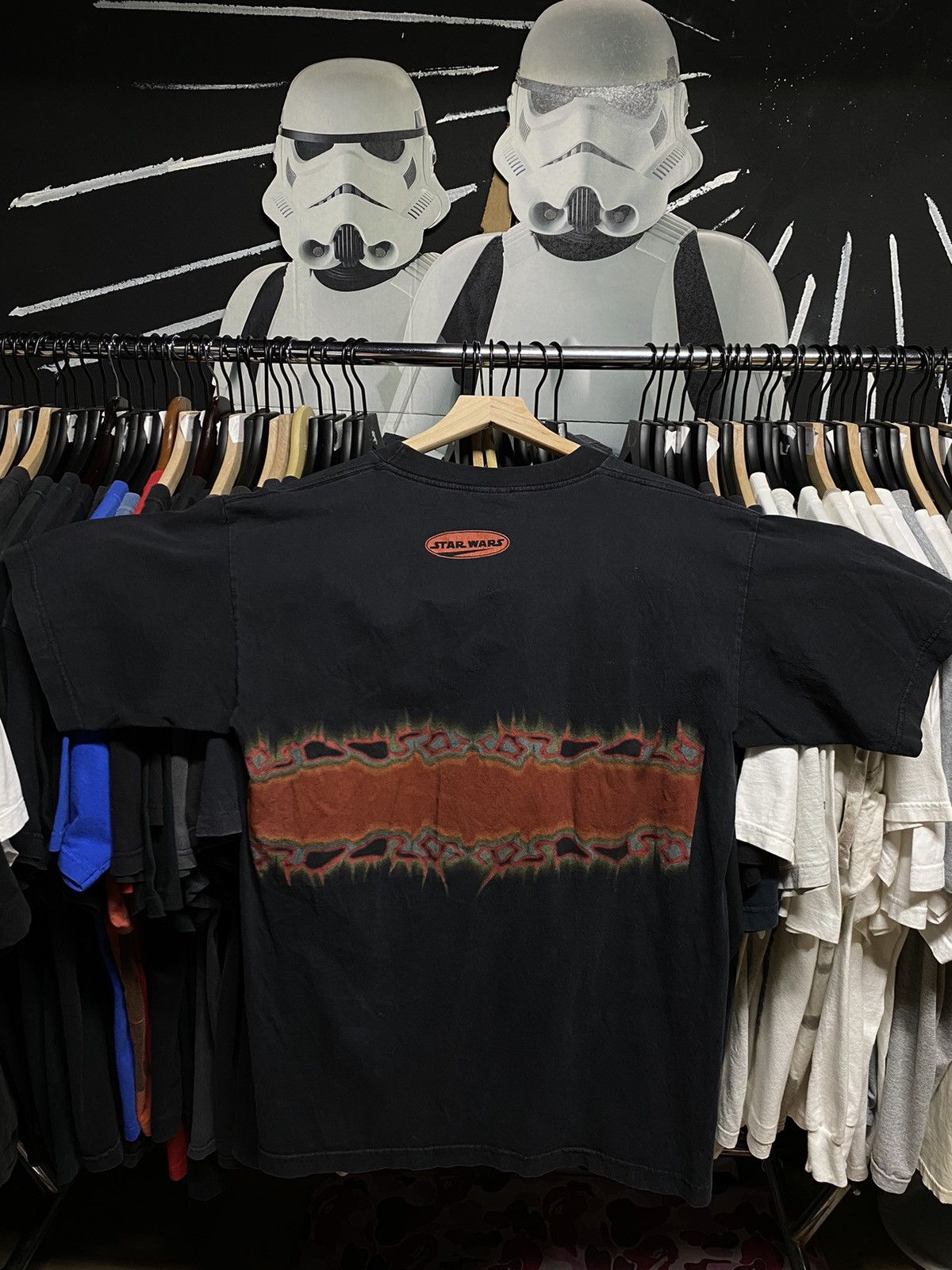 Vintage 90’s Vintage Darth Maul Star Wars Tee Shirt Medium Size US M / EU 48-50 / 2 - 4 Thumbnail