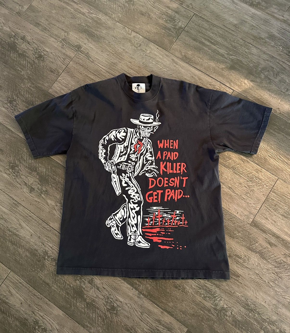 Warren Lotas WL “Paid Killer” Tee Size US L / EU 52-54 / 3 - 1 Thumbnail