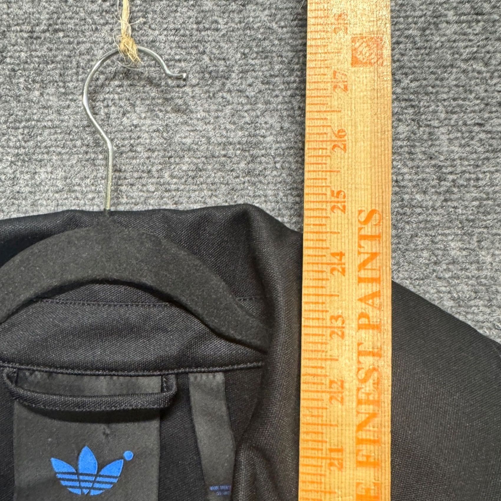 Adidas Adidas Track Jacket Blue Version Firebird Women Sz 4 Button Up Black Size S / US 4 / IT 40 - 4 Thumbnail