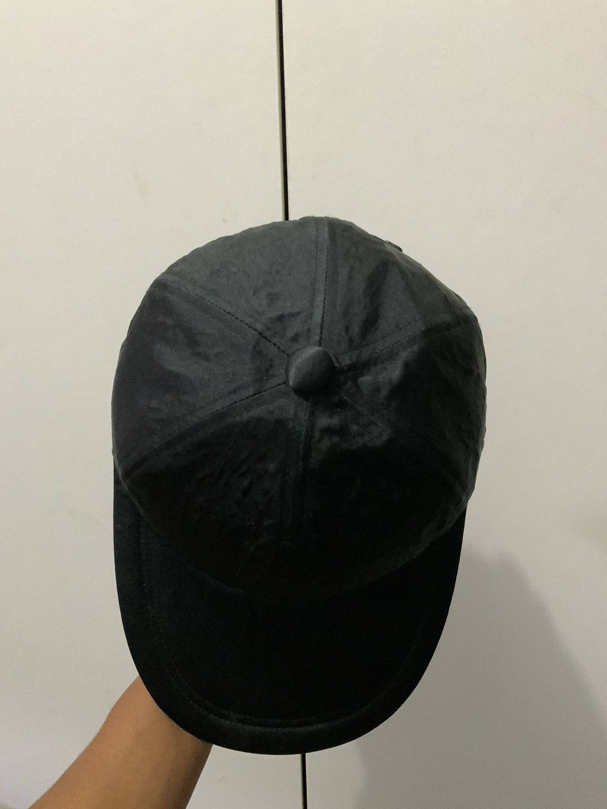 Japanese Brand Black Long Brim Nylon Hat Size ONE SIZE - 6 Thumbnail