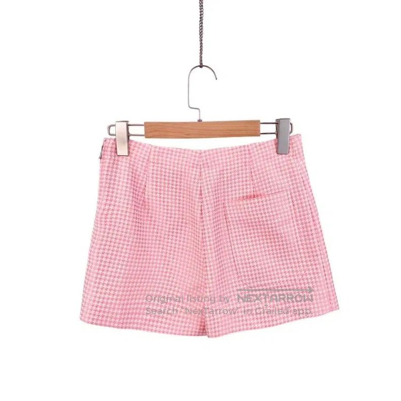 Dior Dior Pink thousand-bird mesh shorts Size 24" / US 00 / IT 34 - 2 Thumbnail