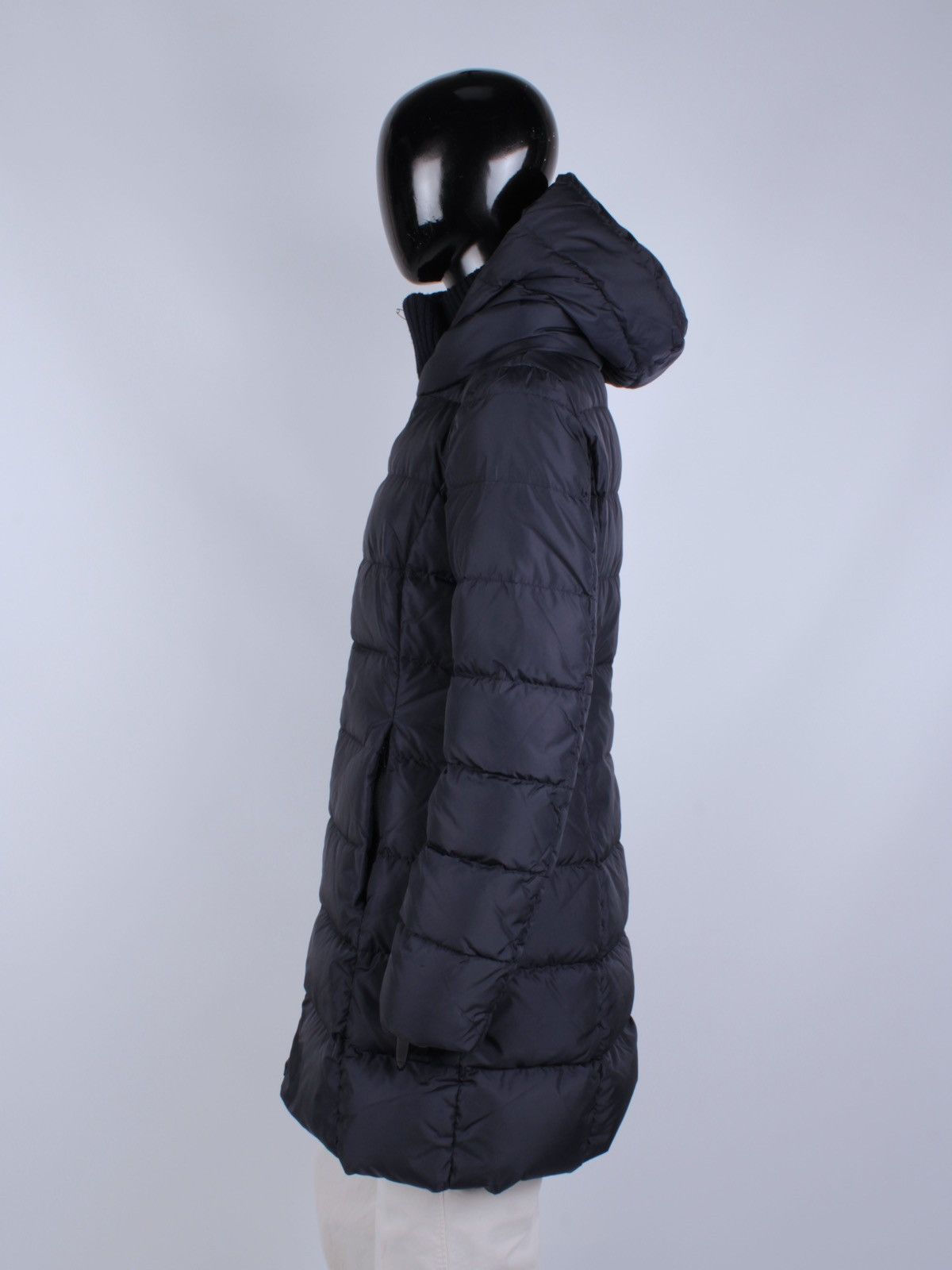 Designer × Herno HERNO Long Coat Down Puffer Jacket Polar-Tech Size M / US 6-8 / IT 42-44 - 3 Thumbnail