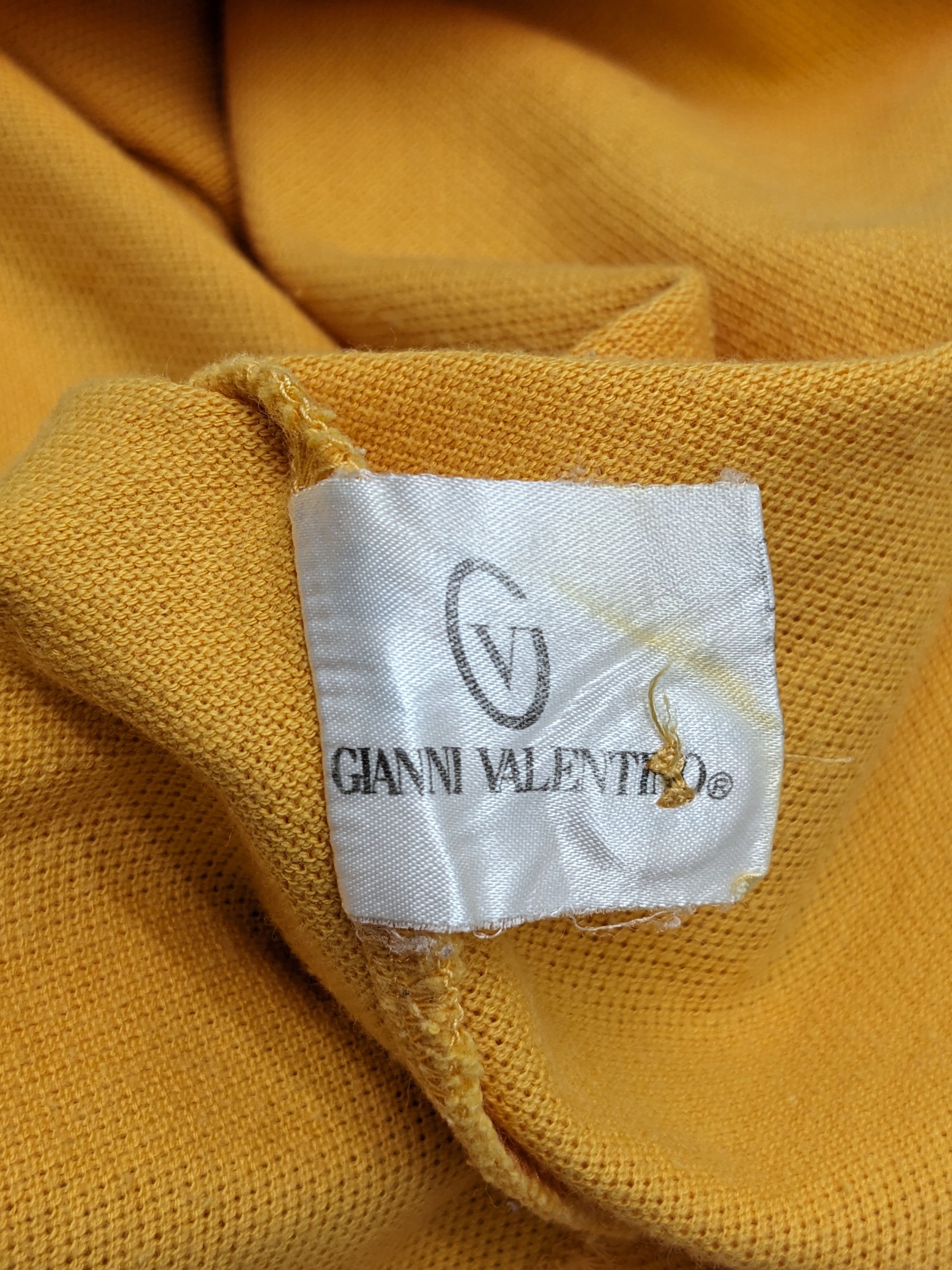 Gianni Valentino × Valentino GIANNI VALENTINO ITALIAN DESIGNER POLO SHIRT Size US L / EU 52-54 / 3 - 9 Thumbnail