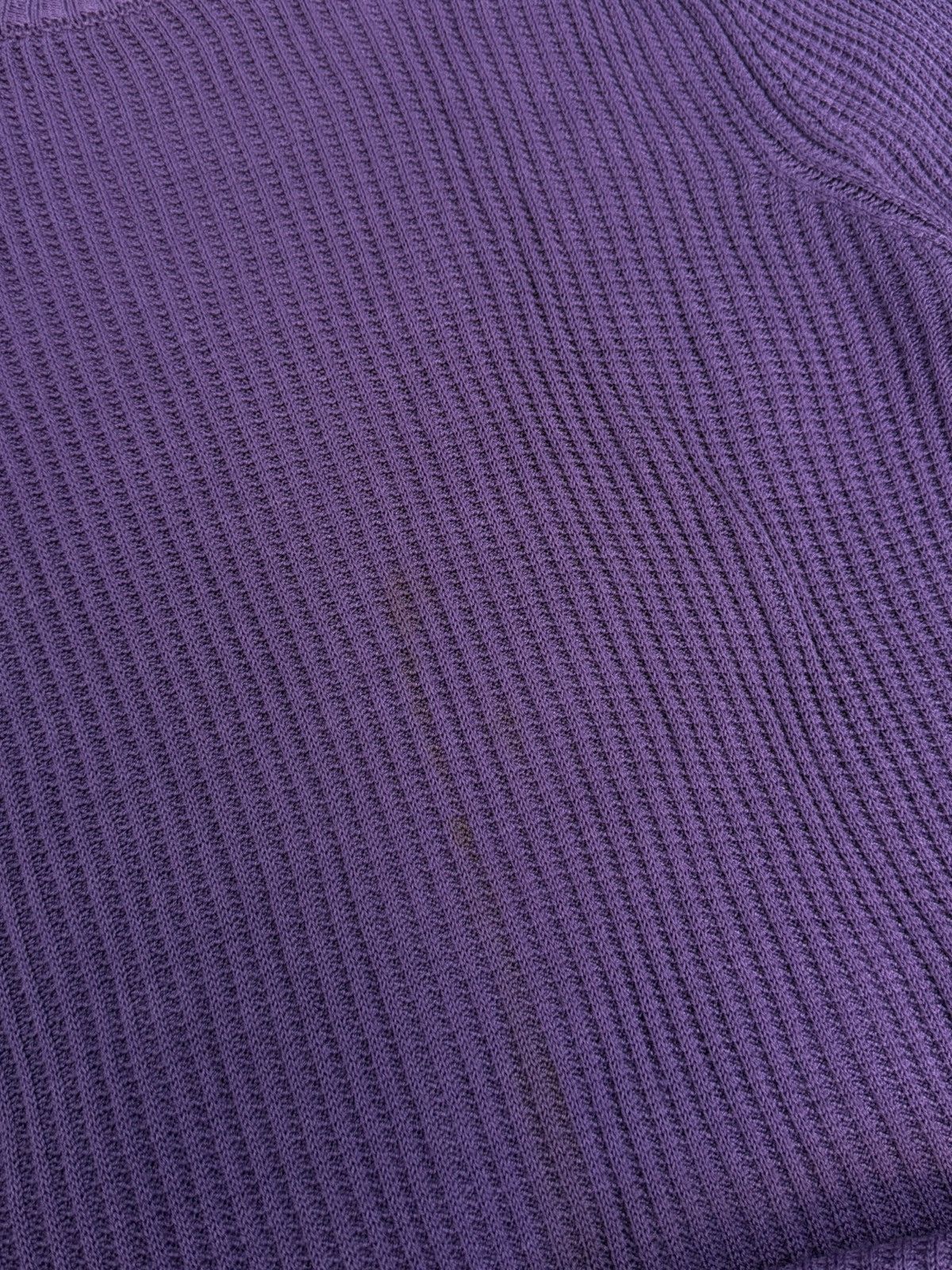 Dolce & Gabbana Dolce & Gabbana Purple Men Sweater Size 54 Size US L / EU 52-54 / 3 - 3 Thumbnail