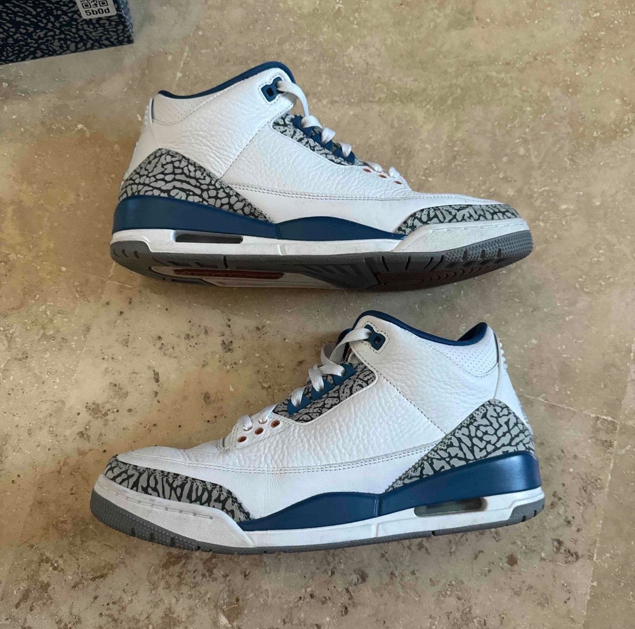 Jordan Brand Air Jordan 3 Retro 'Washington Wizards' Size US 9.5 / EU 42-43 - 1 Thumbnail